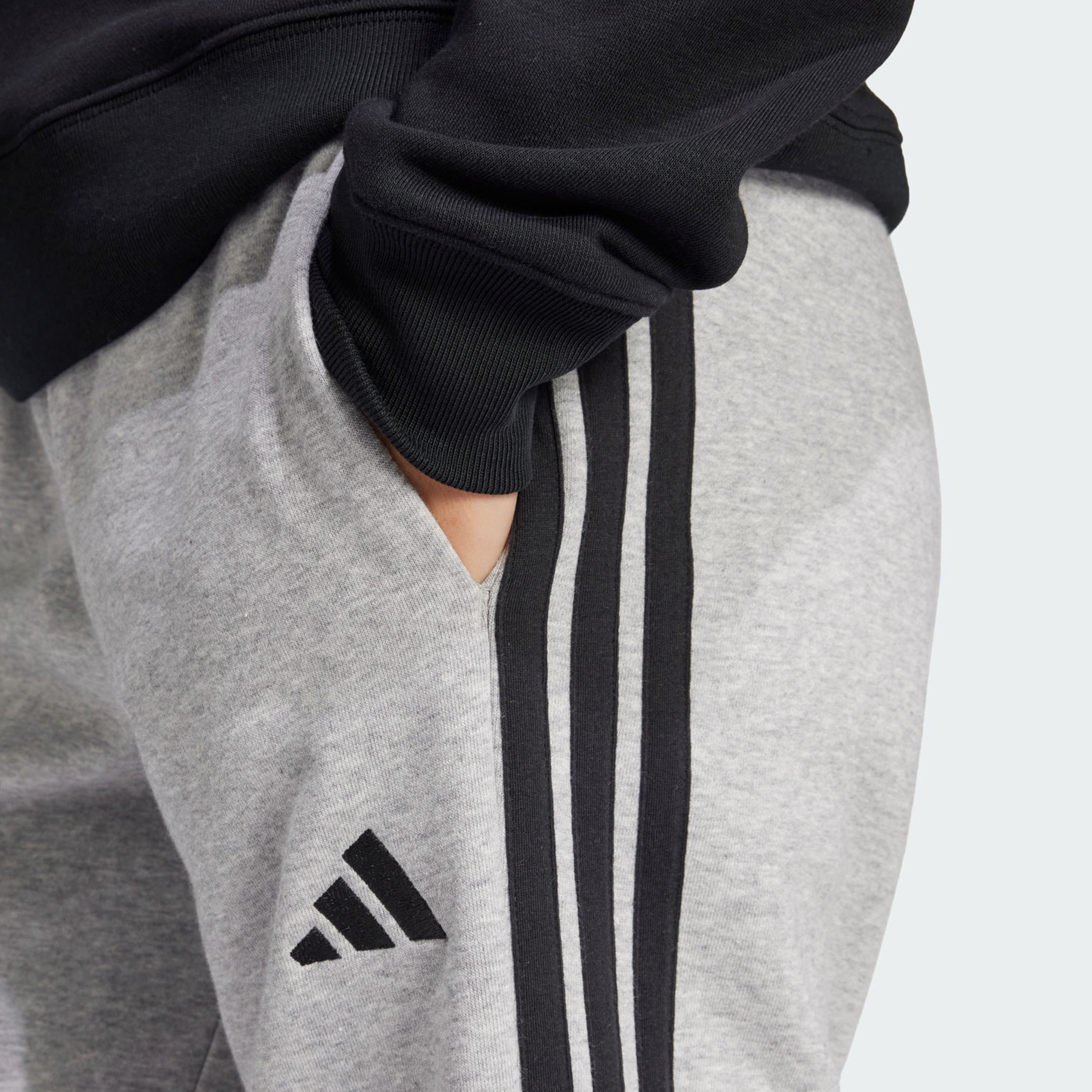 adidas Women's Essentials 3-Stripes French Terry Cuffed Joggers | OE-women-clothing-bottoms-joggers-image-11