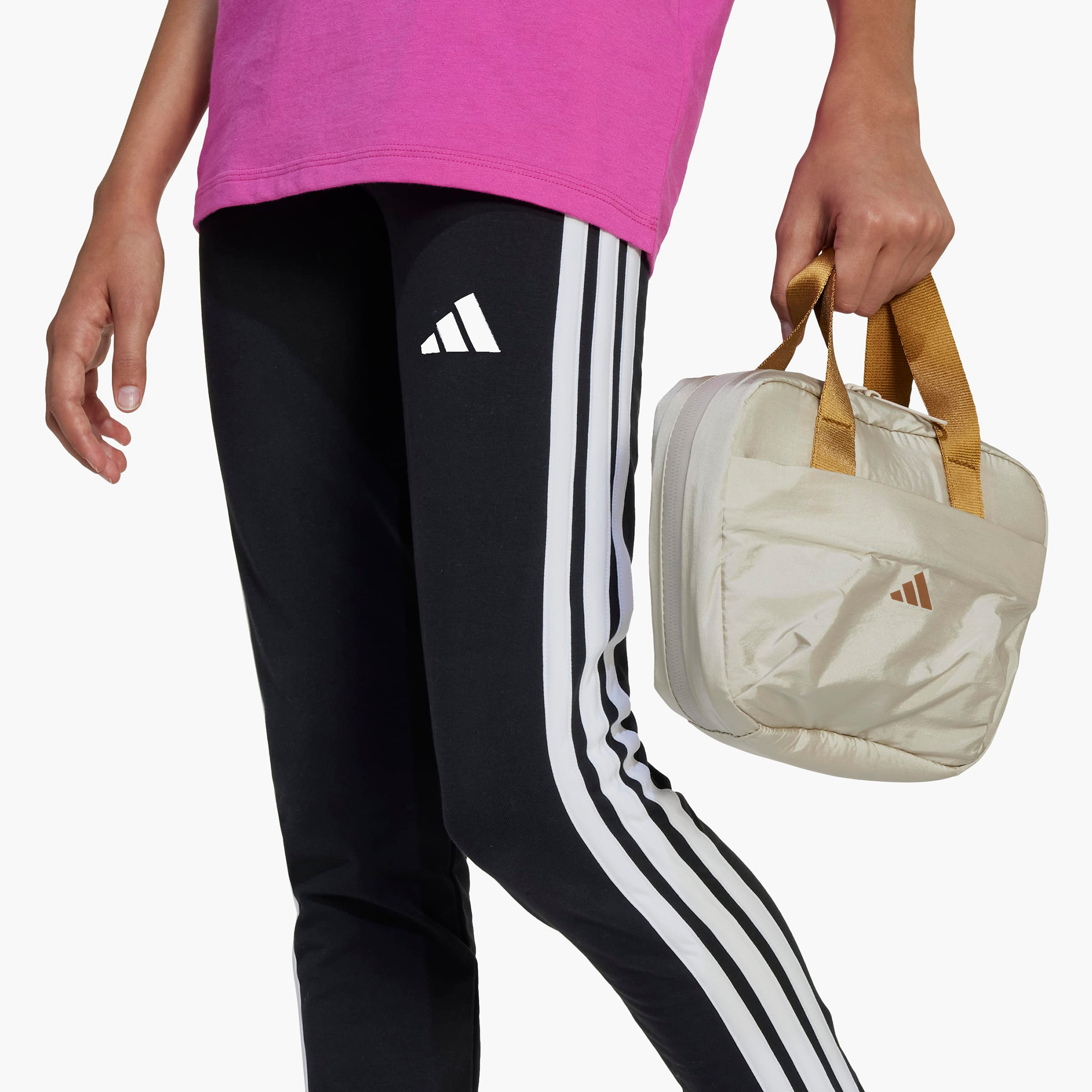 بنطلون ليقنز بطبعات شعار من أديداس-girls-clothing-sportswear-bottoms-leggings-image-6