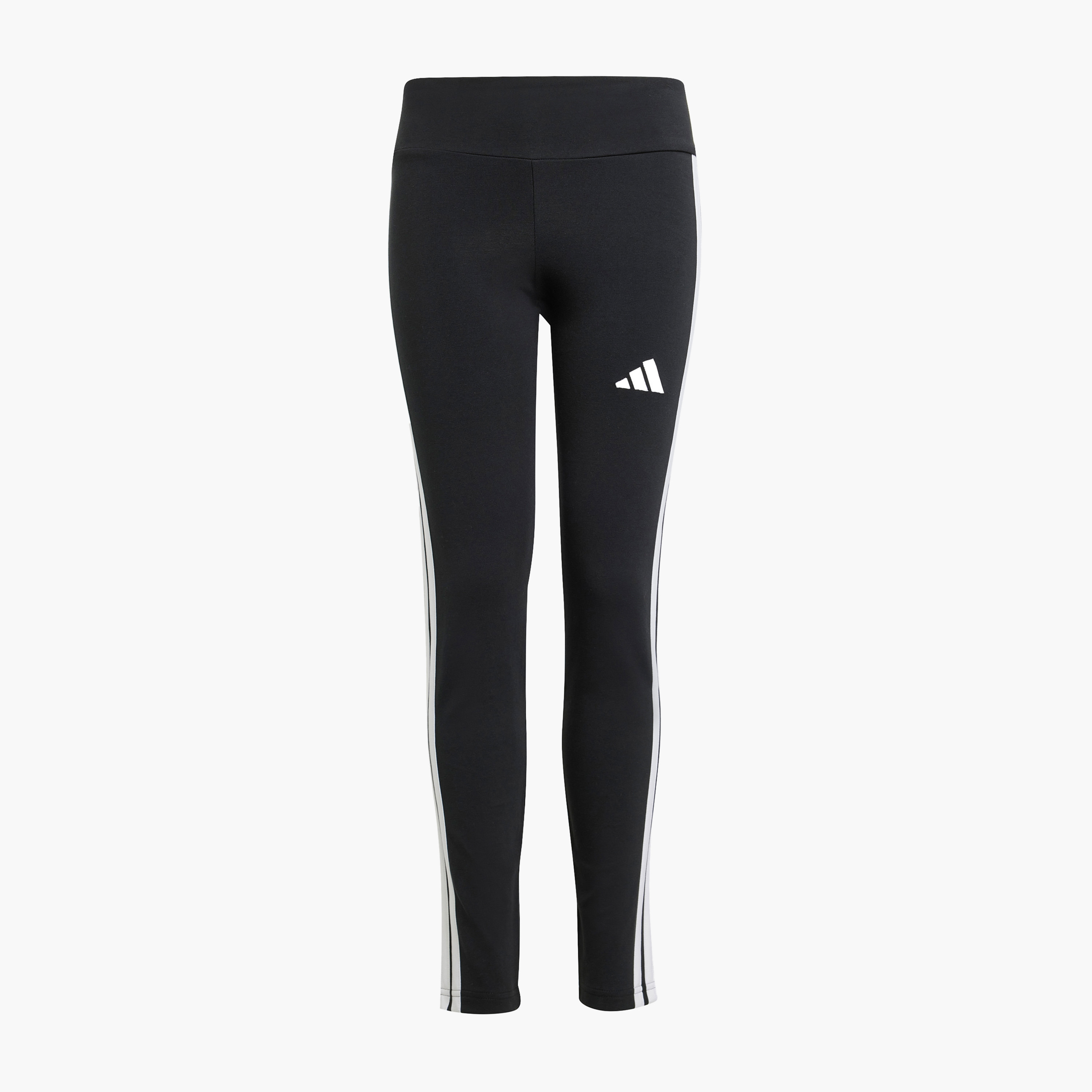 adidas Logo Detail Leggings with Elasticated Waistband-girls-clothing-bottoms-leggings-image-1