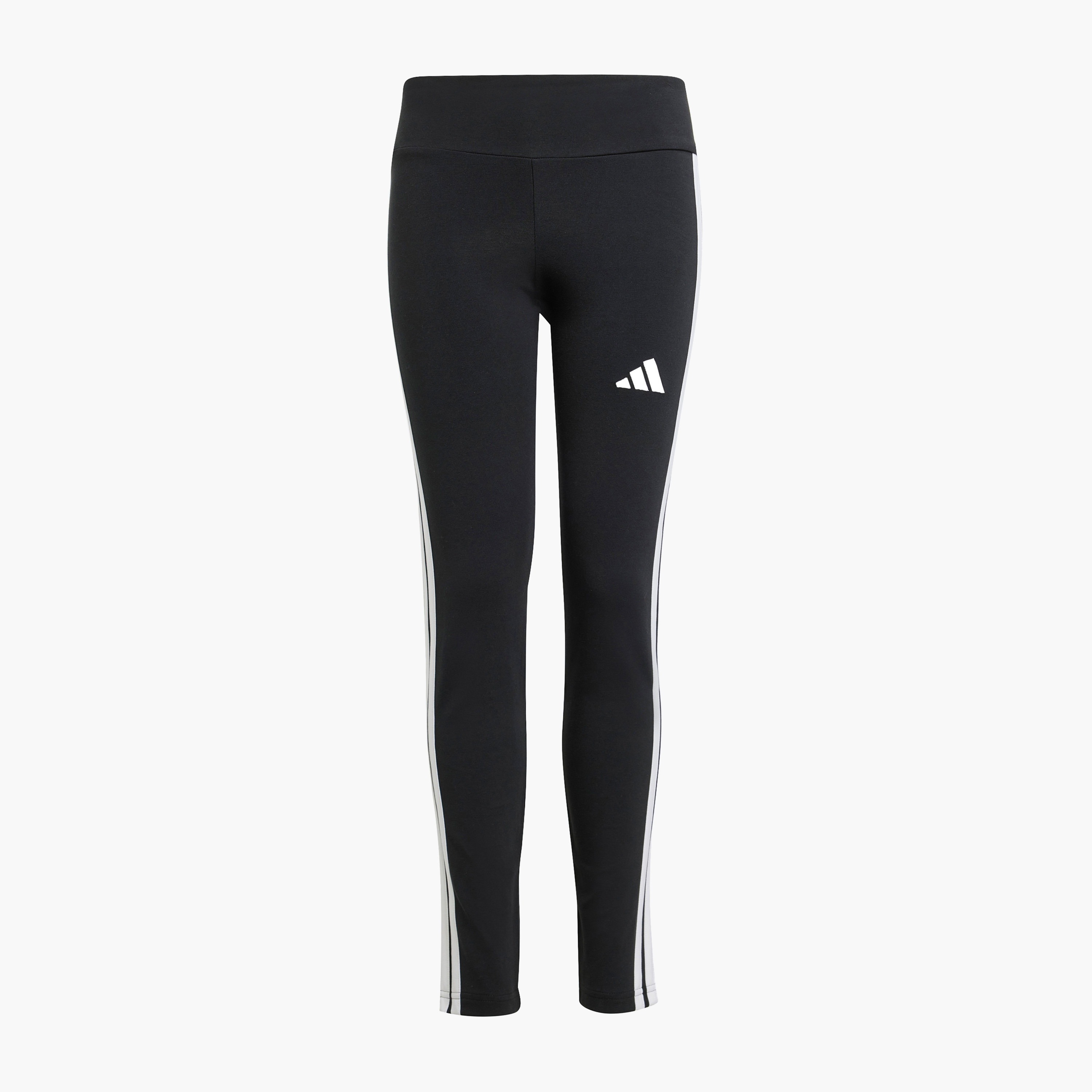 adidas Logo Detail Leggings with Elasticated Waistband-girls-clothing-bottoms-leggings-image-8