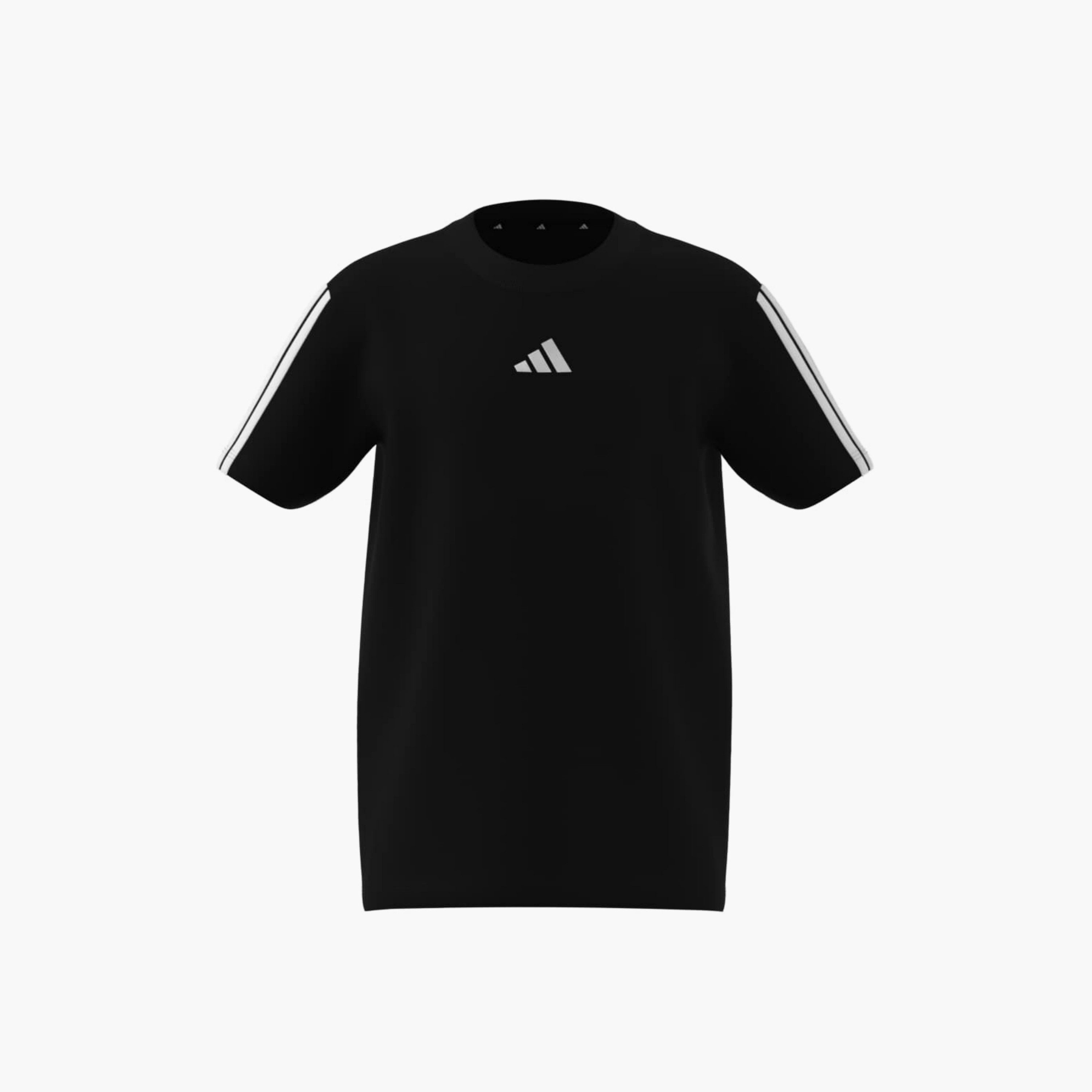 adidas Crew Neck Short Sleeve T-shirt with Logo Print-boys-clothing-sportswear-tops-image-9