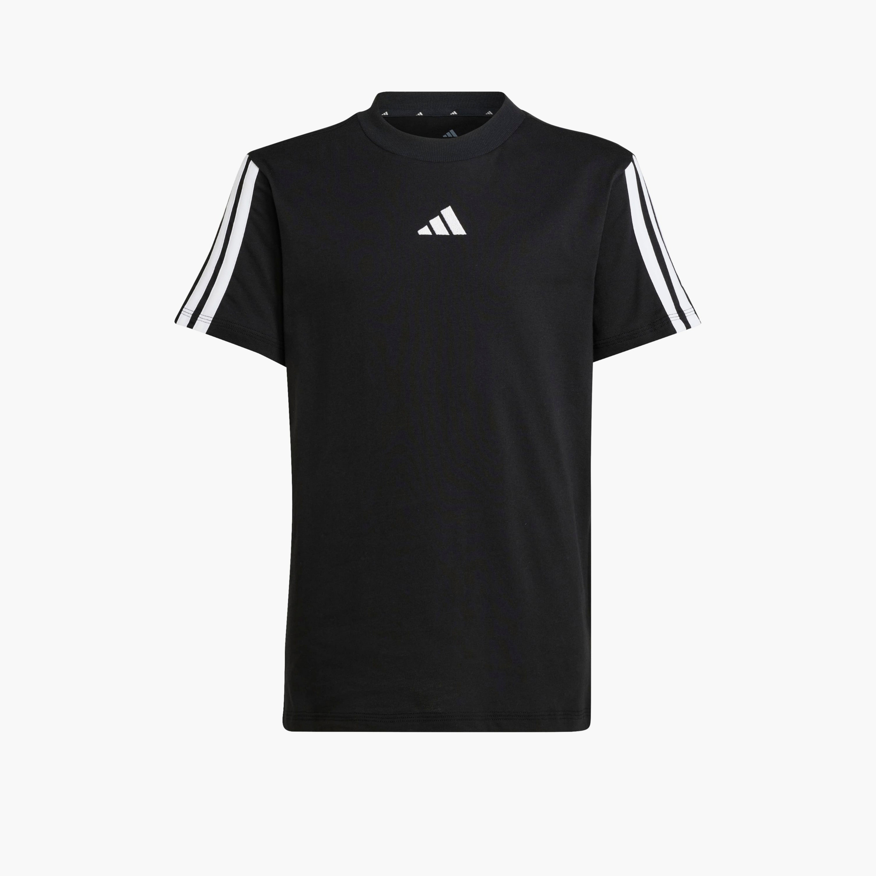 adidas Crew Neck Short Sleeve T-shirt with Logo Print-boys-clothing-sportswear-tops-image-10