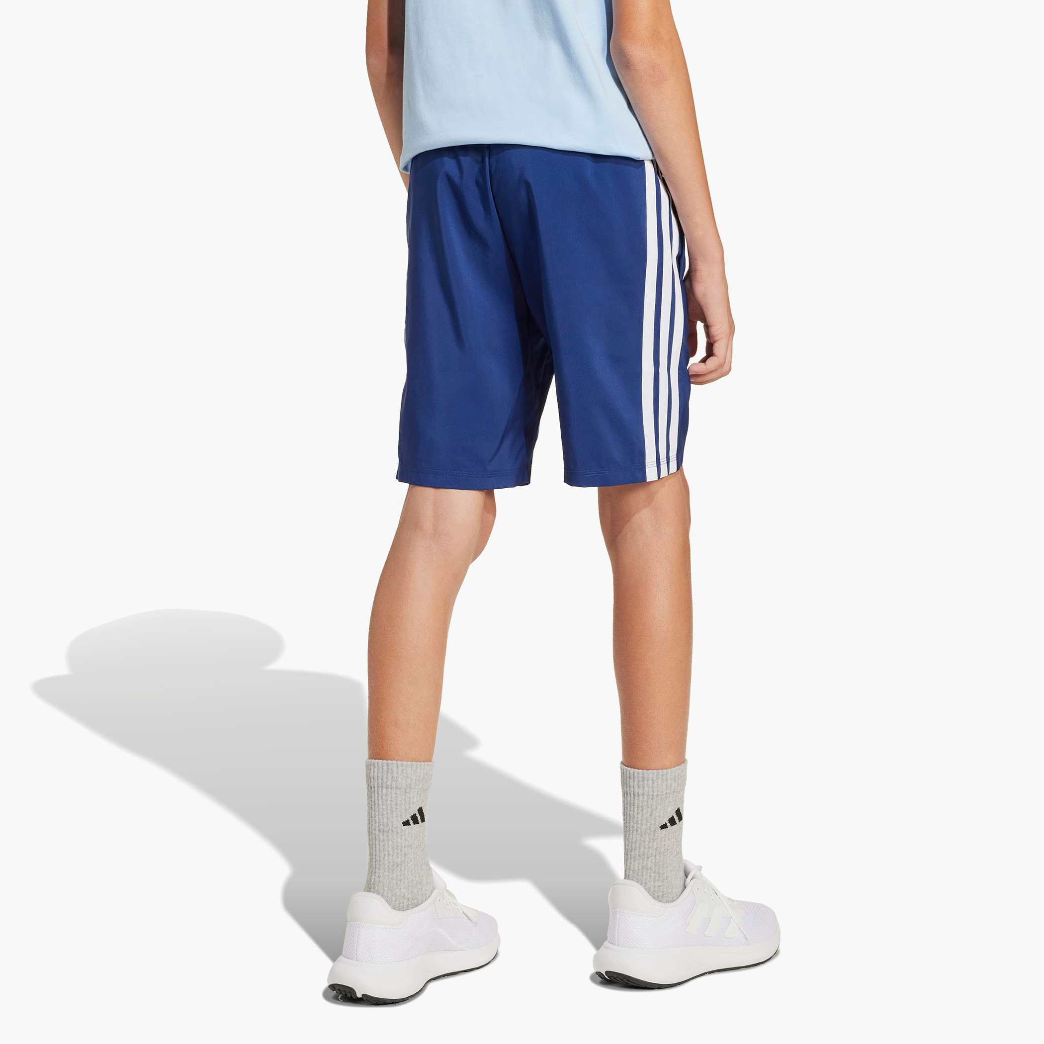 adidas Drawstring Waist Shorts with Logo Print-sports-boys-clothing-bottoms-shorts-image-4