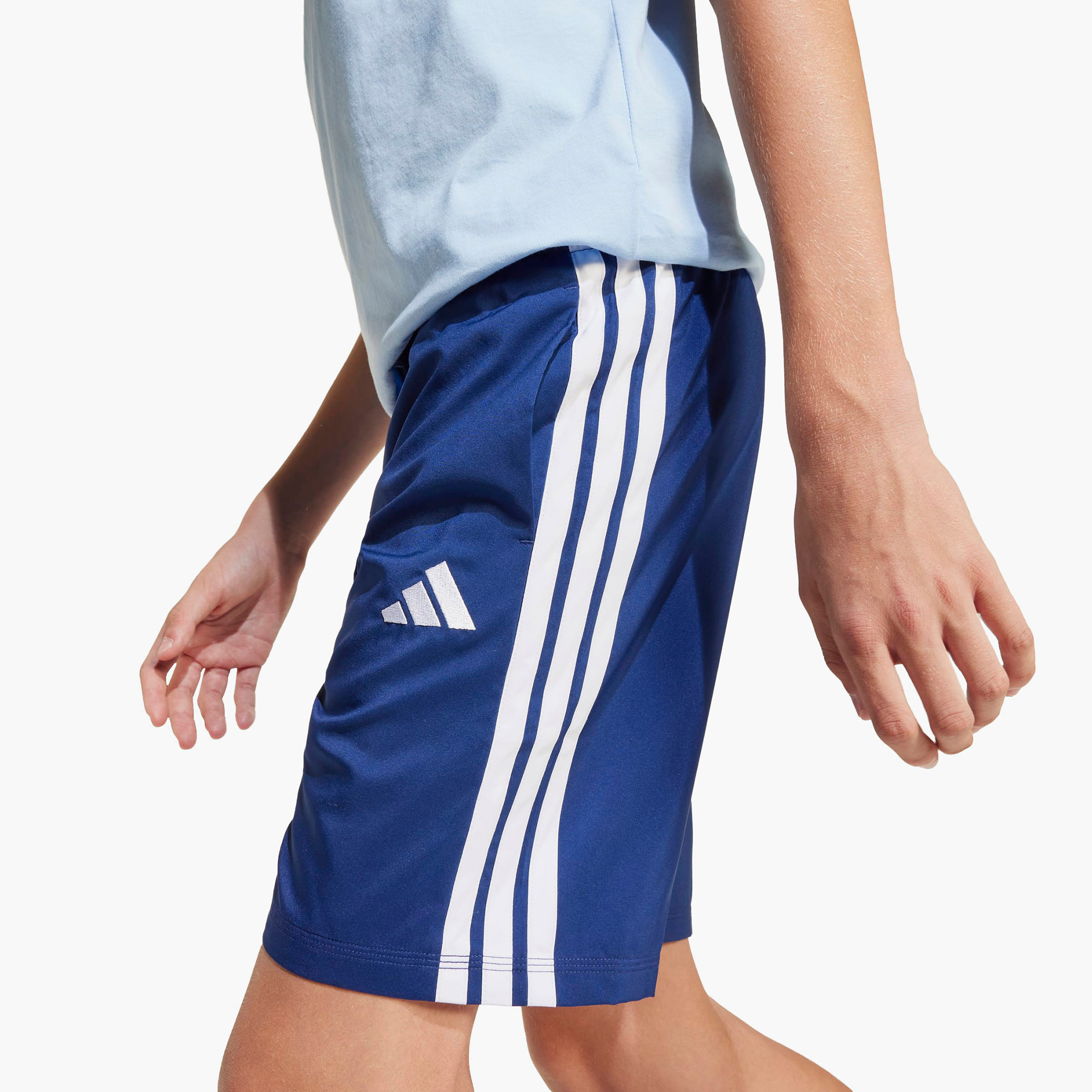 adidas Drawstring Waist Shorts with Logo Print-sports-boys-clothing-bottoms-shorts-image-6