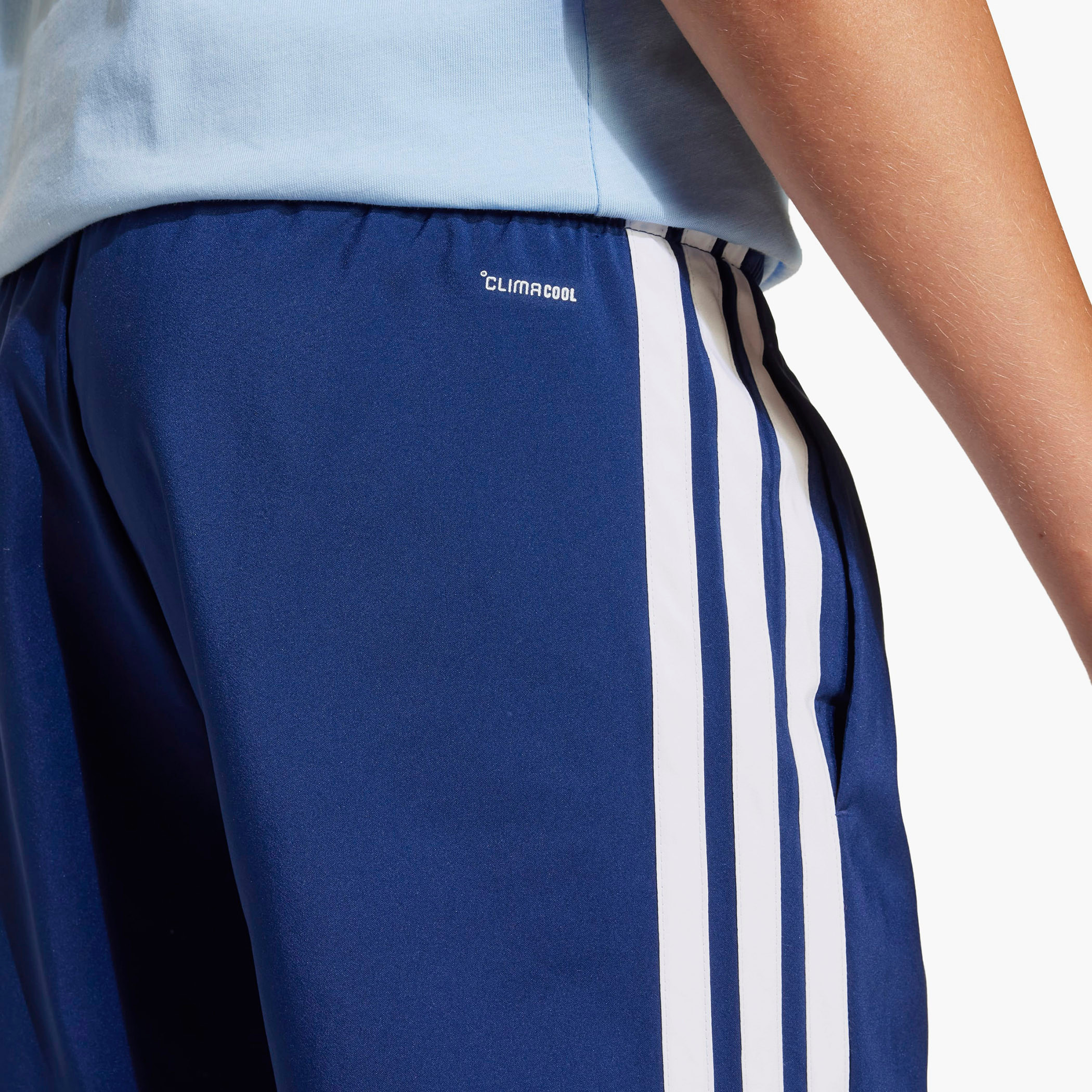 adidas Drawstring Waist Shorts with Logo Print-sports-boys-clothing-bottoms-shorts-image-7