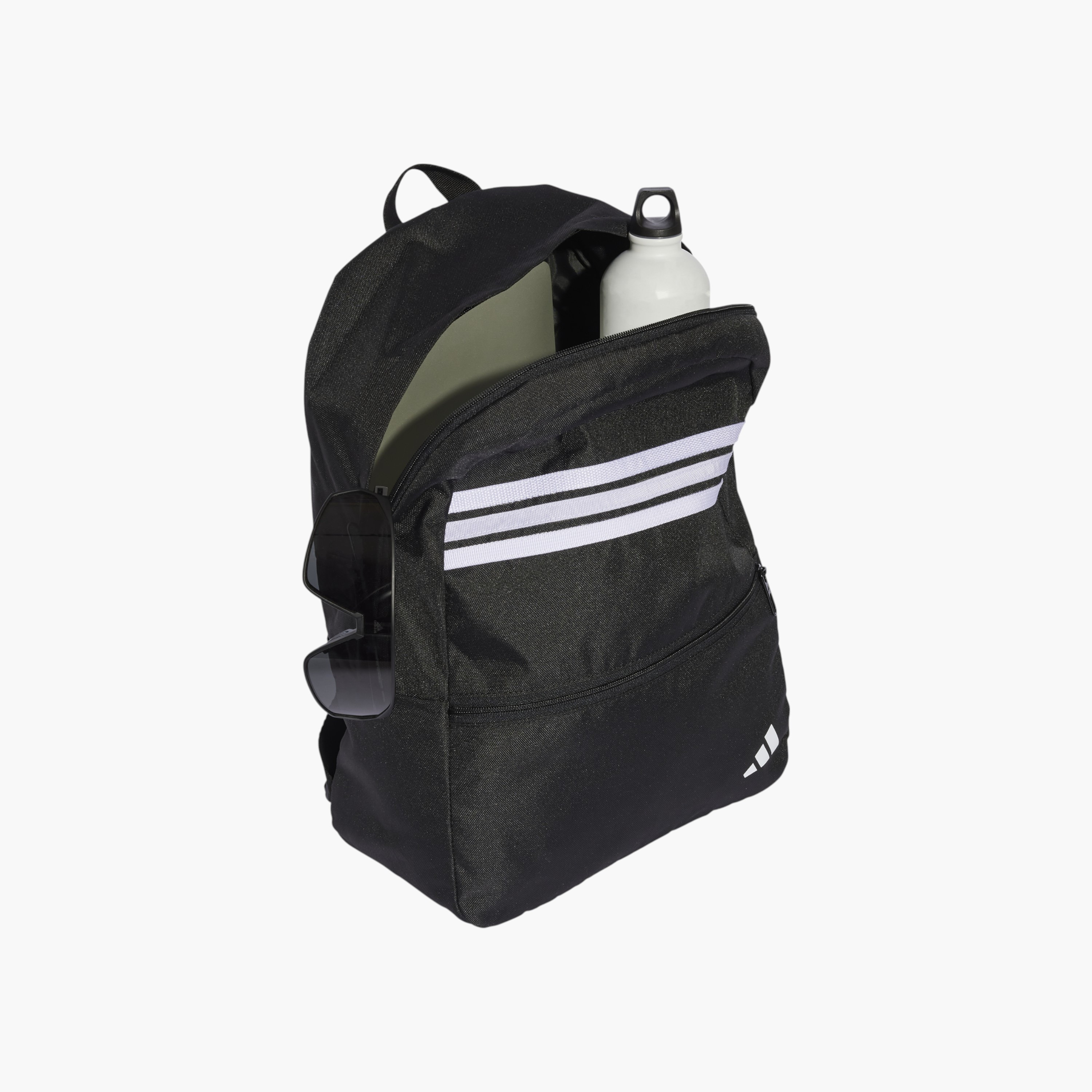 adidas Logo Print School Backpack with Adjustable Straps and Zip Closure-school-bagsandbackpacks-backpacks-image-3