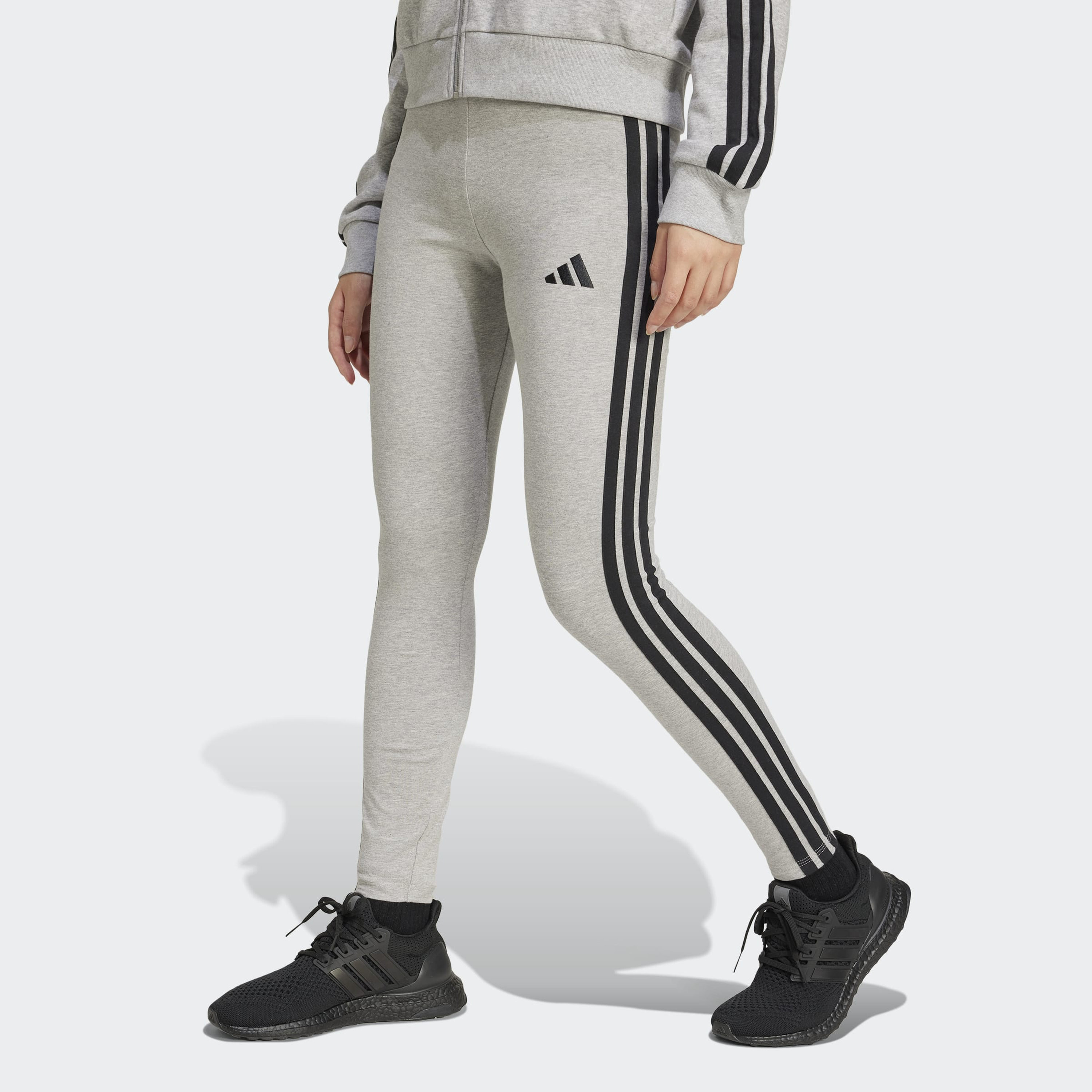 أديداس - ليجنز قطني نسائي إسينشالز بثلاثة خطوط JE0067 | OE-women-clothing-sportswearandactivewear-bottoms-leggings-image-7