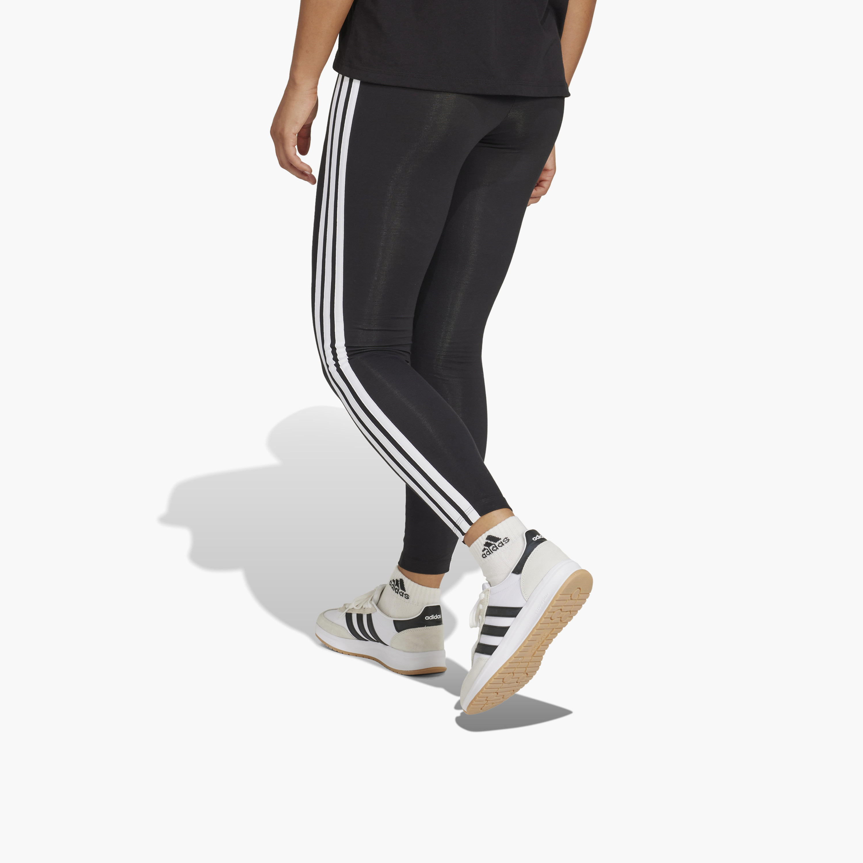 أديداس - فيزون رياضي أساسي بثلاثة خطوط - للنساء-women-clothing-bottoms-leggings-image-3