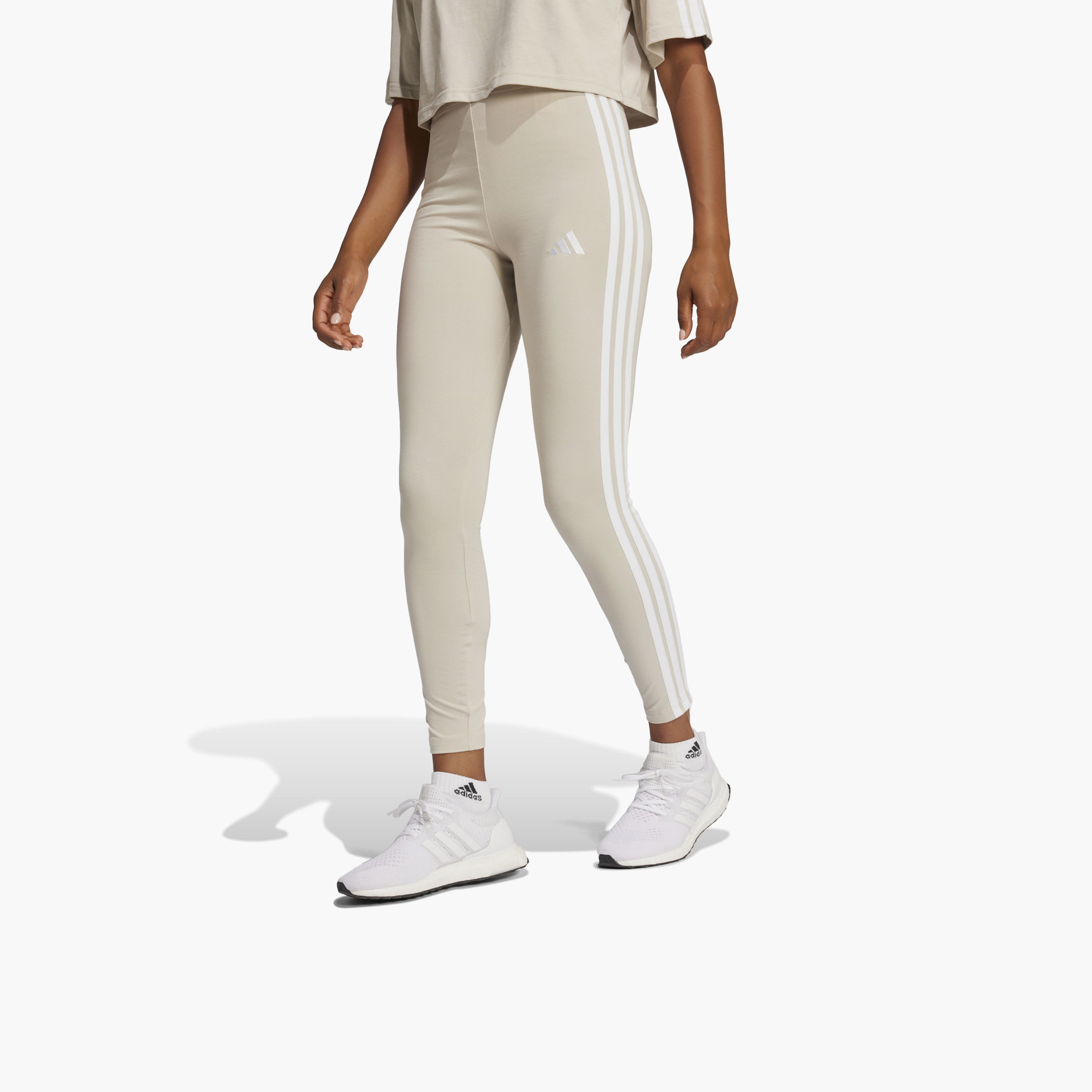 أديداس - فيزون رياضي أساسي بثلاثة خطوط - للنساء-women-clothing-bottoms-leggings-image-11