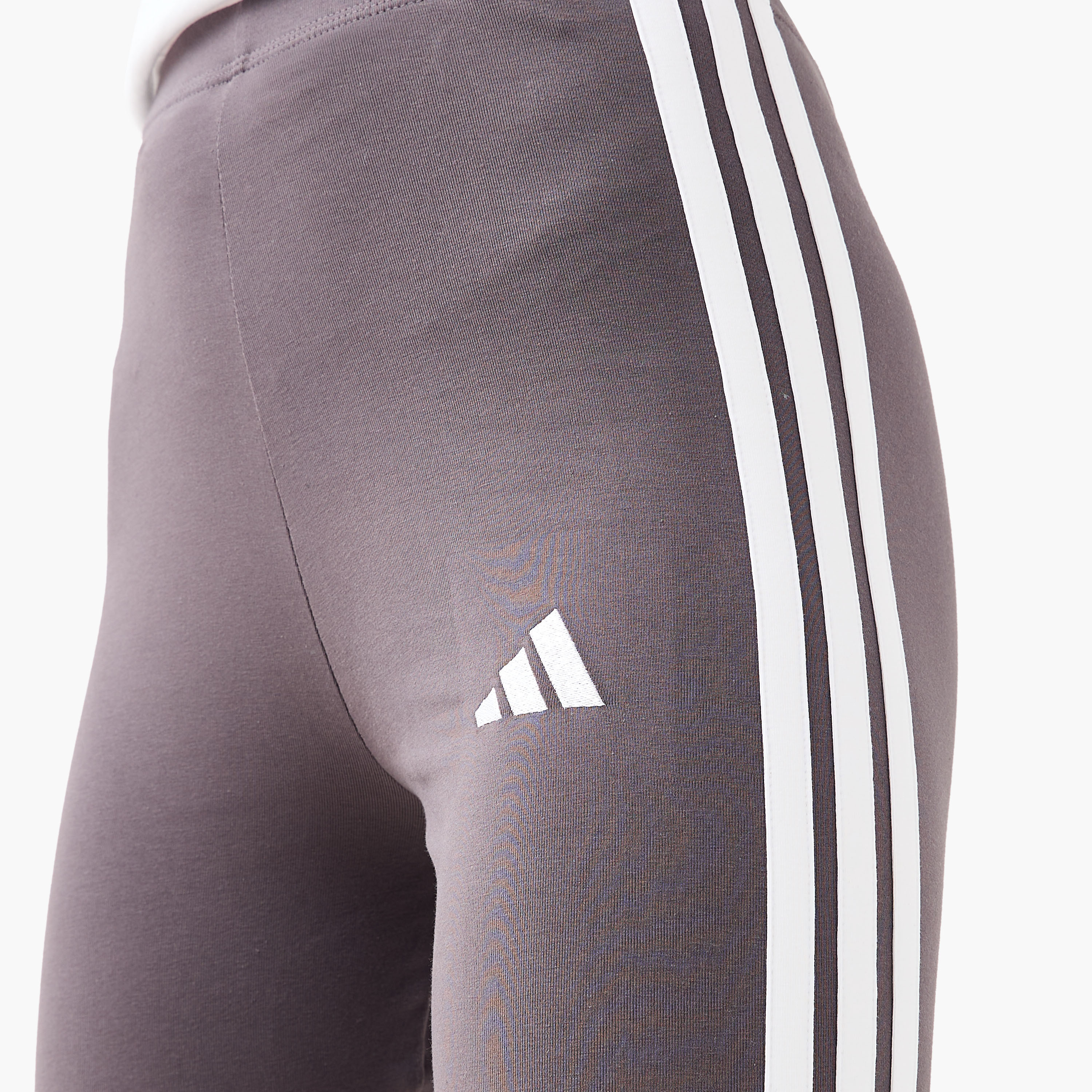 adidas Women's Essentials 3-Stripes Cotton Leggings W 3S SJ LEG | OE-women-clothing-bottoms-leggings-image-4