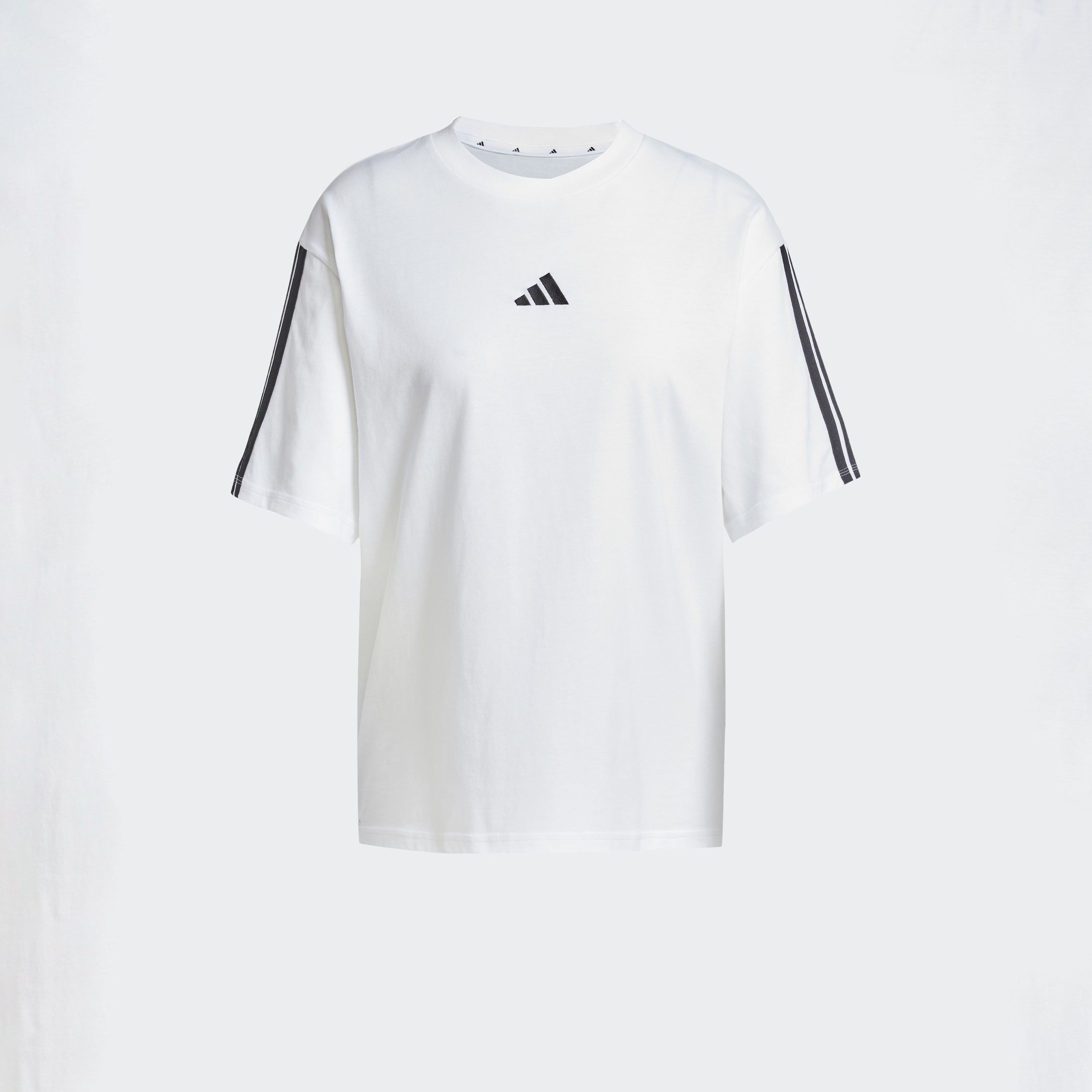 أديداس - تيشيرت إسينشالز 3-خطوط بوي فريند للنساء JC5960 | OE-sports-women-clothing-tshirtsandvests-image-18