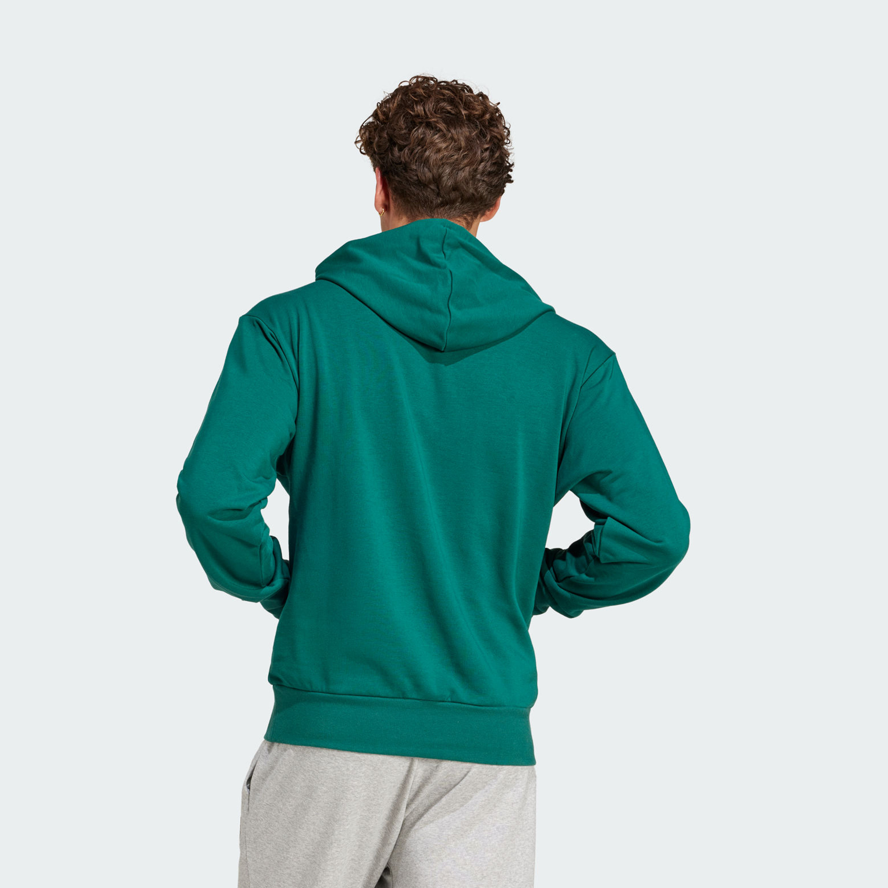 أديداس - هودي رجالي اسينشالز فيل كوزي تيري فرنسي | OE-men-winterwear-hoodiesandsweatshirts-image-3