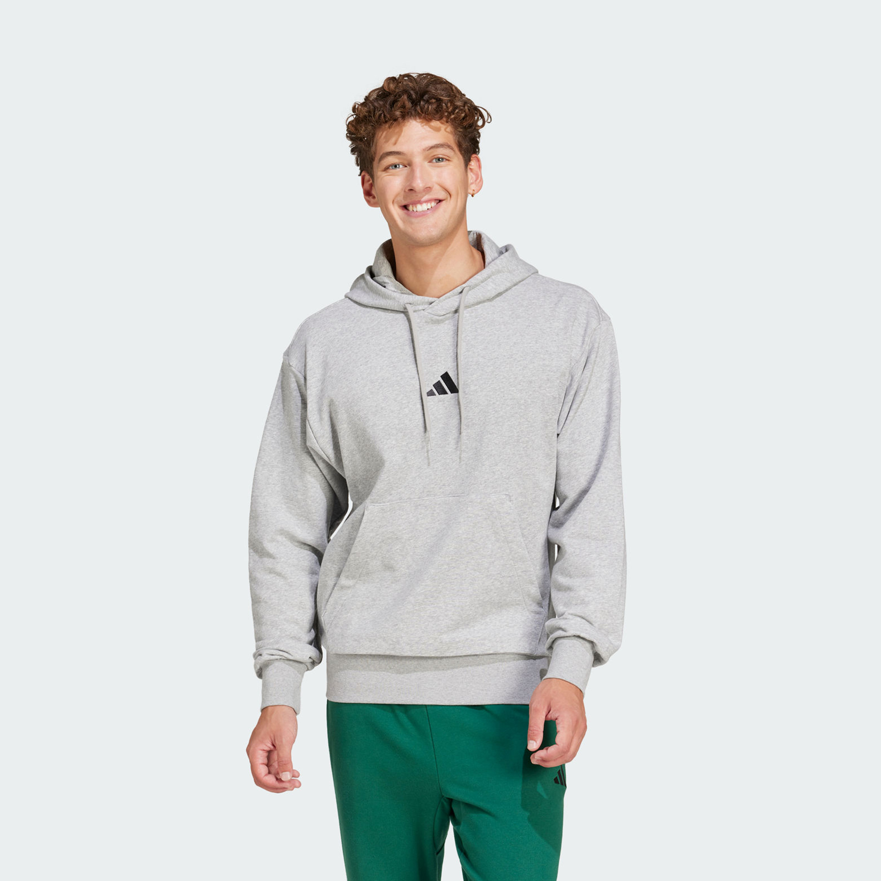 أديداس - هودي رجالي اسينشالز فيل كوزي تيري فرنسي | OE-men-winterwear-hoodiesandsweatshirts-image-13