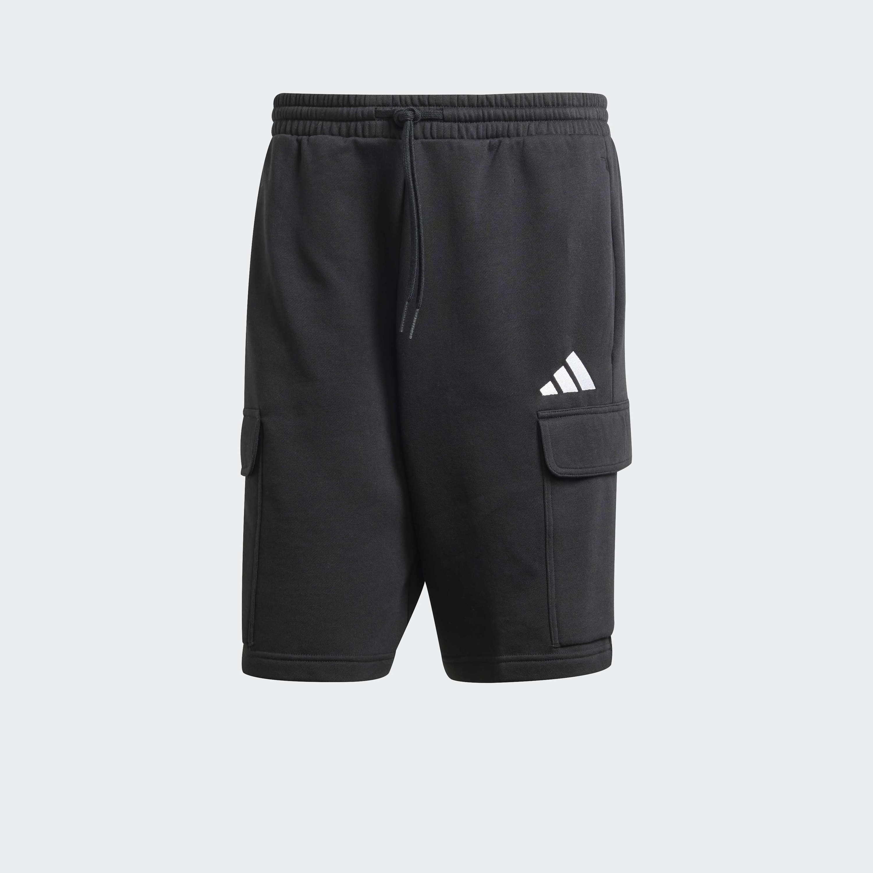 adidas Men Essentials Feel Cozy Fleece Cargo Shorts-men-clothing-bottoms-shorts-image-6
