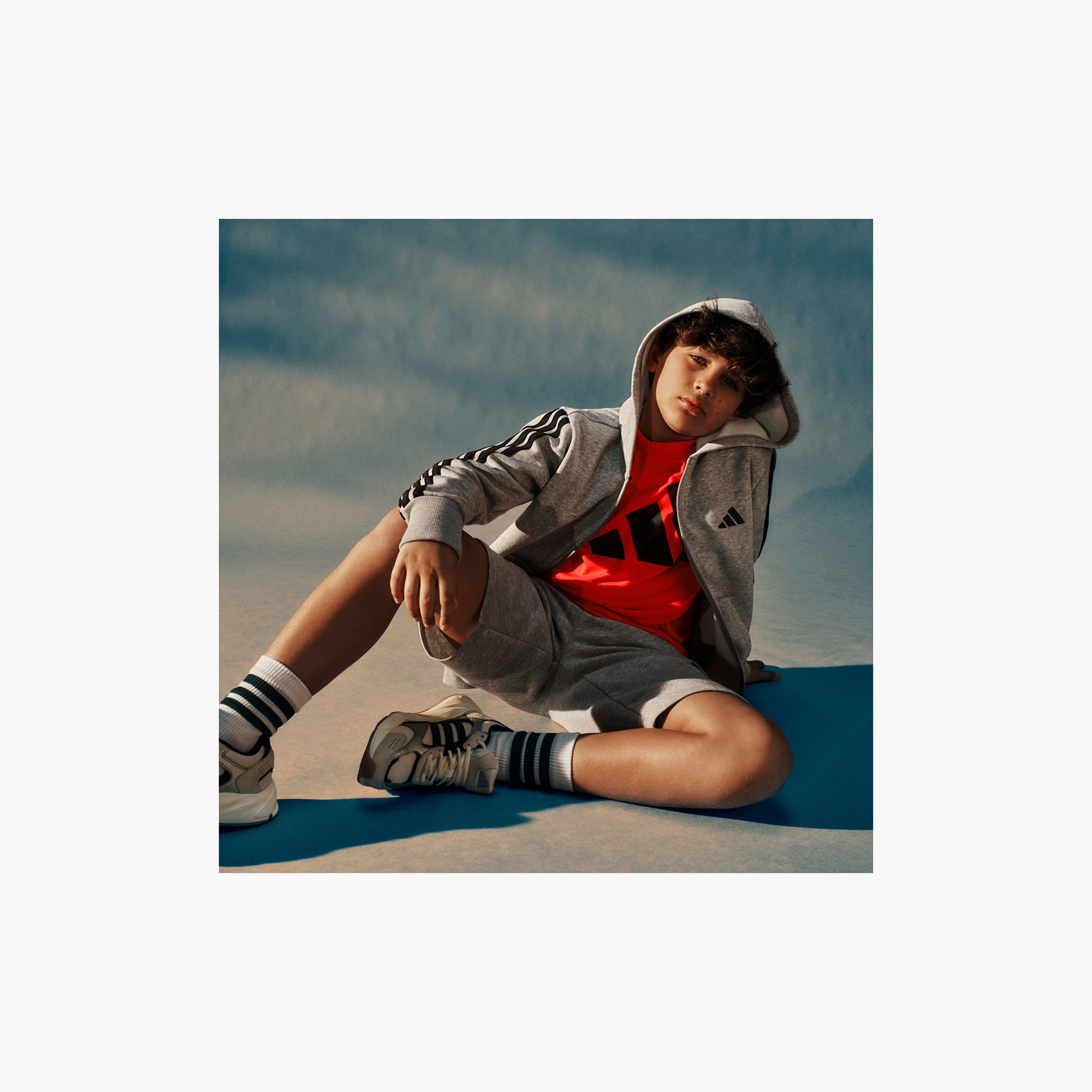 adidas Solid Shorts-boys-clothing-sportswear-bottoms-image-9