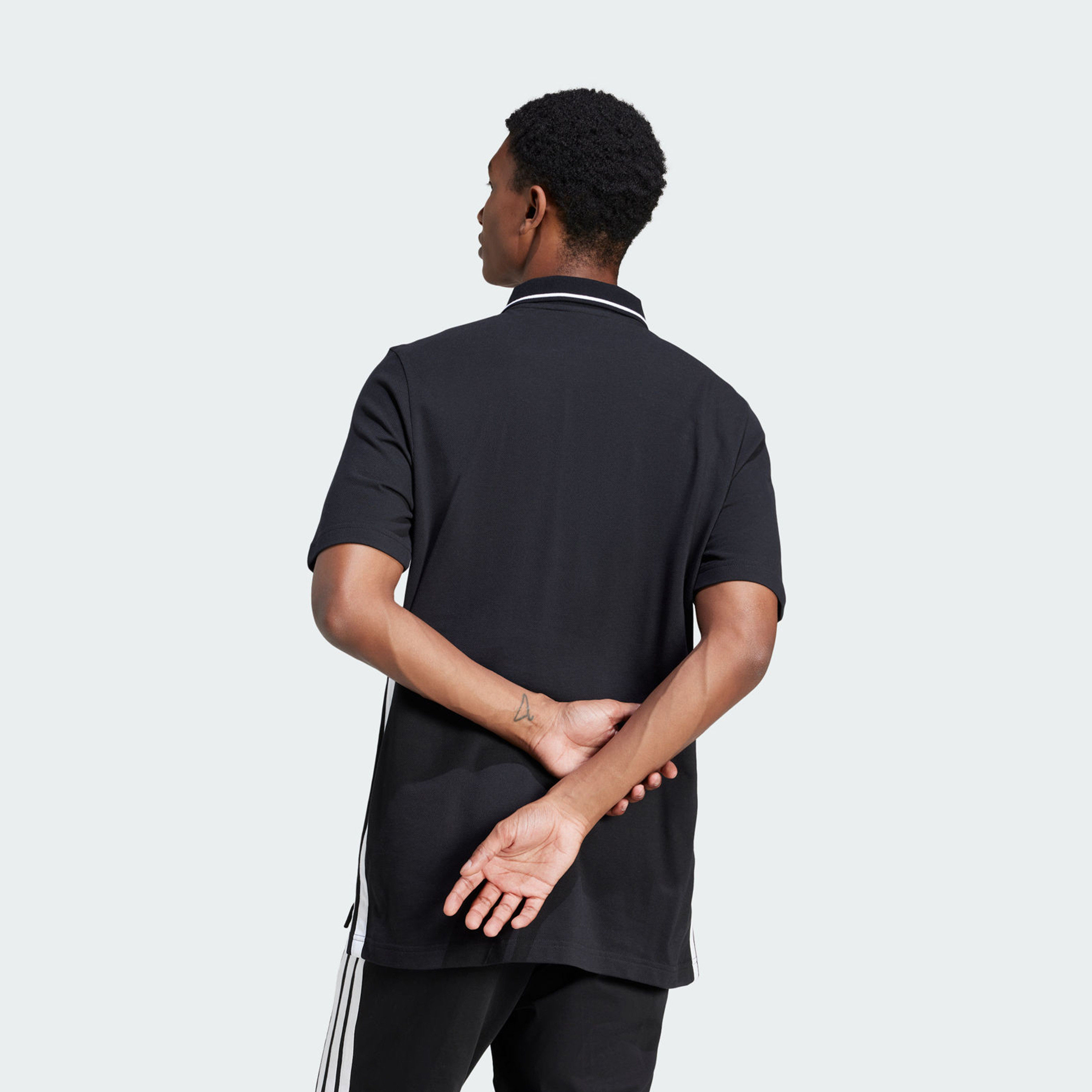 قميص بيكيه بولو أديداس مينينز إسينشلز بثلاثة خطوط | OE-men-clothing-tshirtsandpolos-polos-image-3