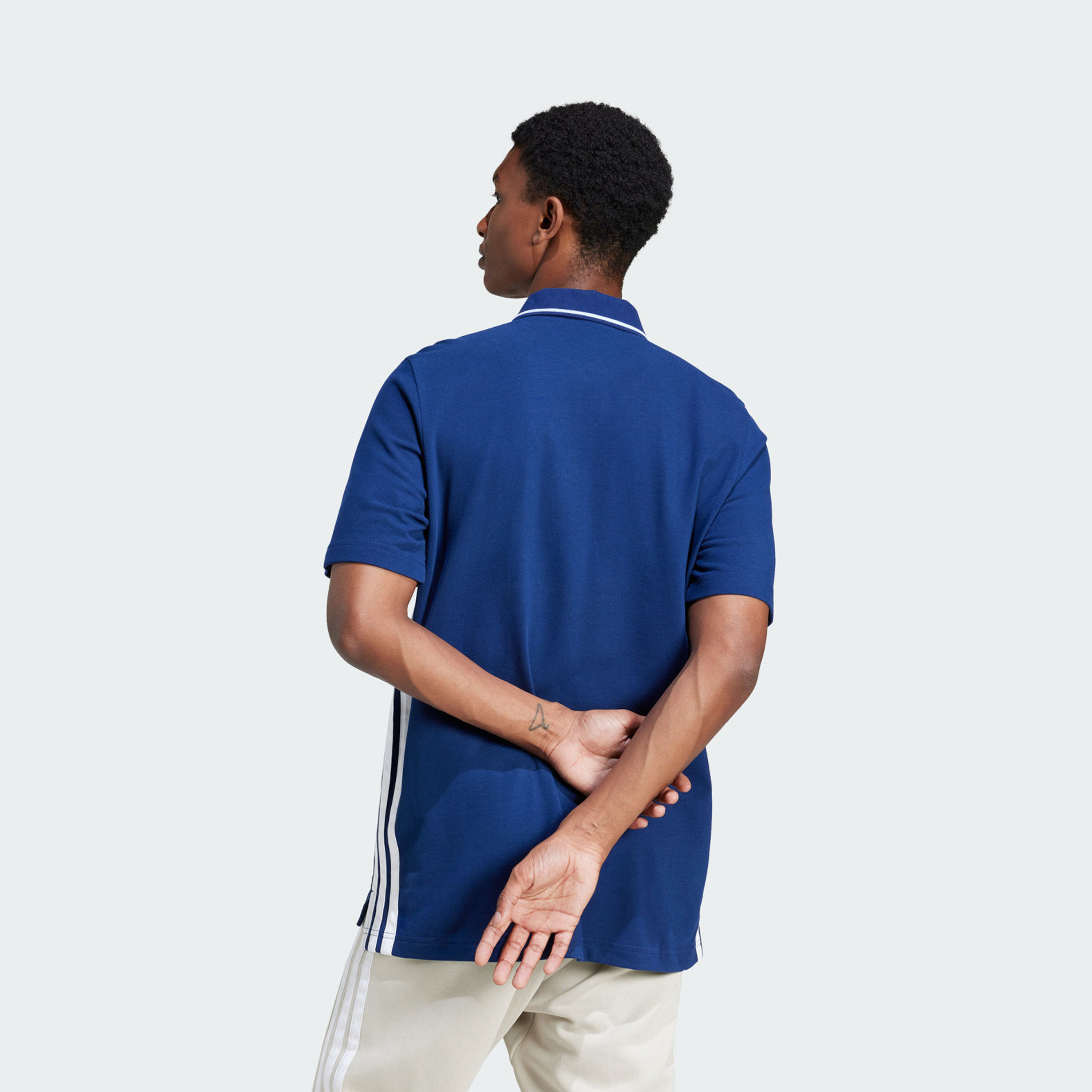 قميص بيكيه بولو أديداس مينينز إسينشلز بثلاثة خطوط | OE-men-clothing-tshirtsandpolos-polos-image-9