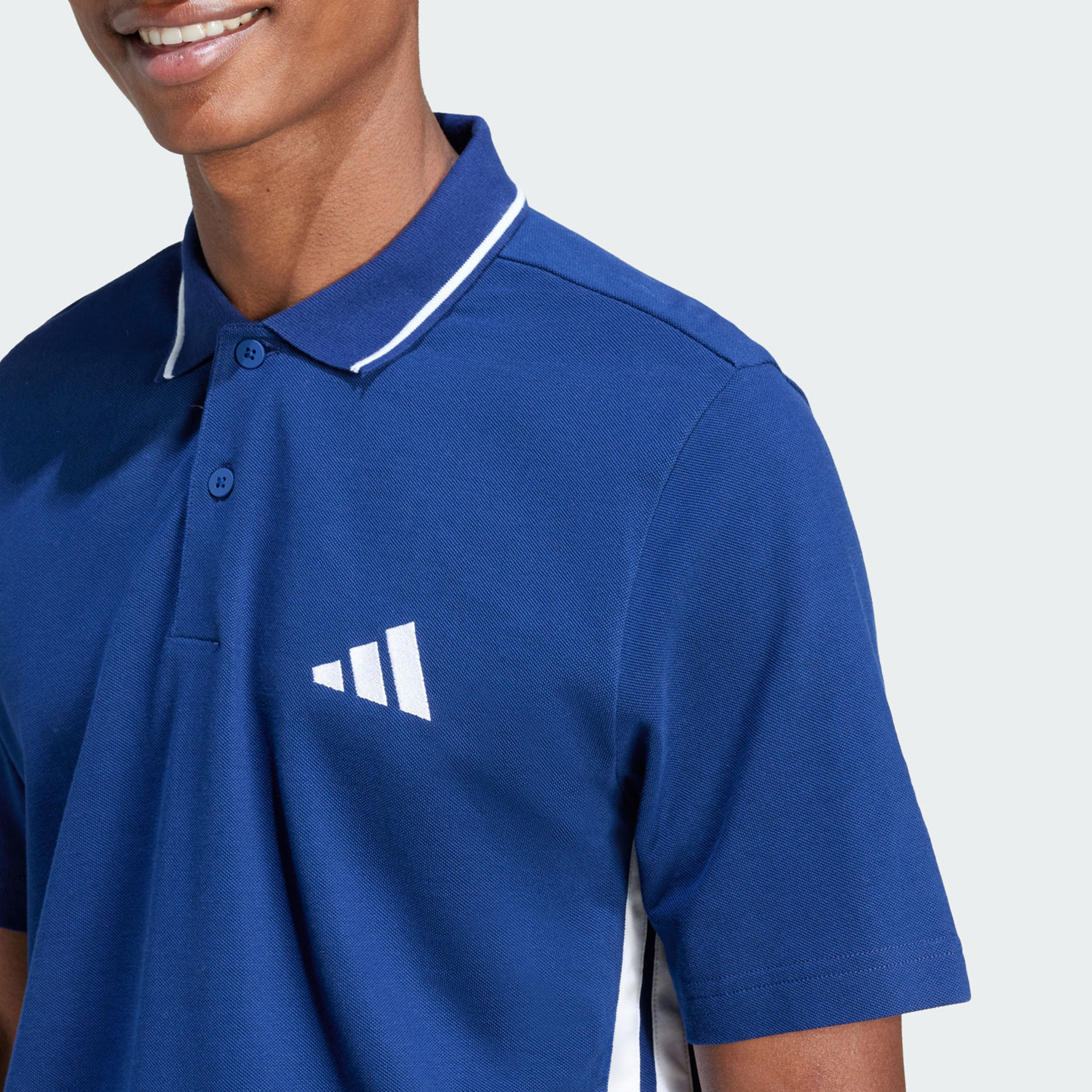 قميص بيكيه بولو أديداس مينينز إسينشلز بثلاثة خطوط | OE-men-clothing-tshirtsandpolos-polos-image-11