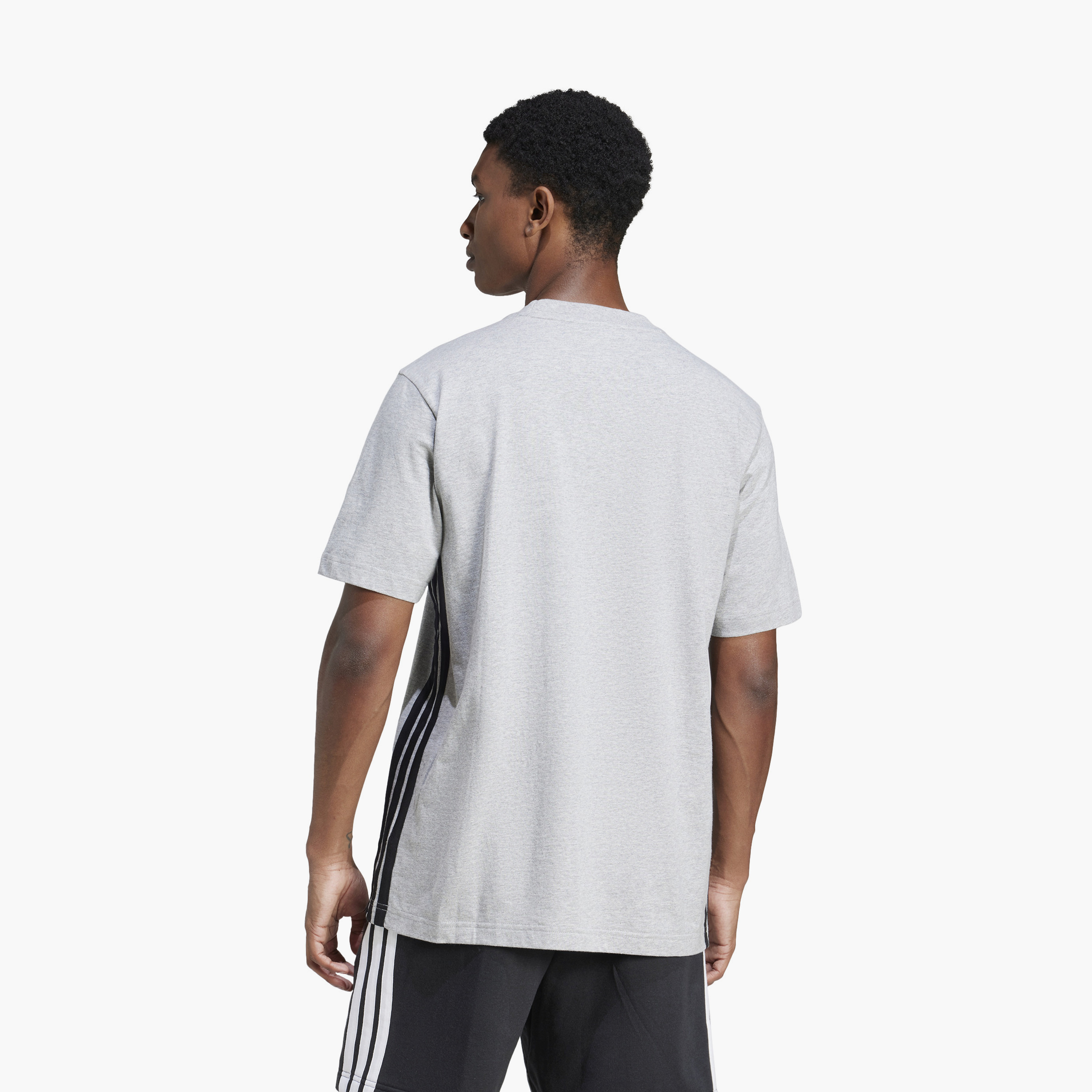adidas Men's Essentials 3-Stripes Single Jersey T-Shirt M 3S SJ T | OE-men-clothing-sportswearandactivewear-tshirtsandpolos-image-3