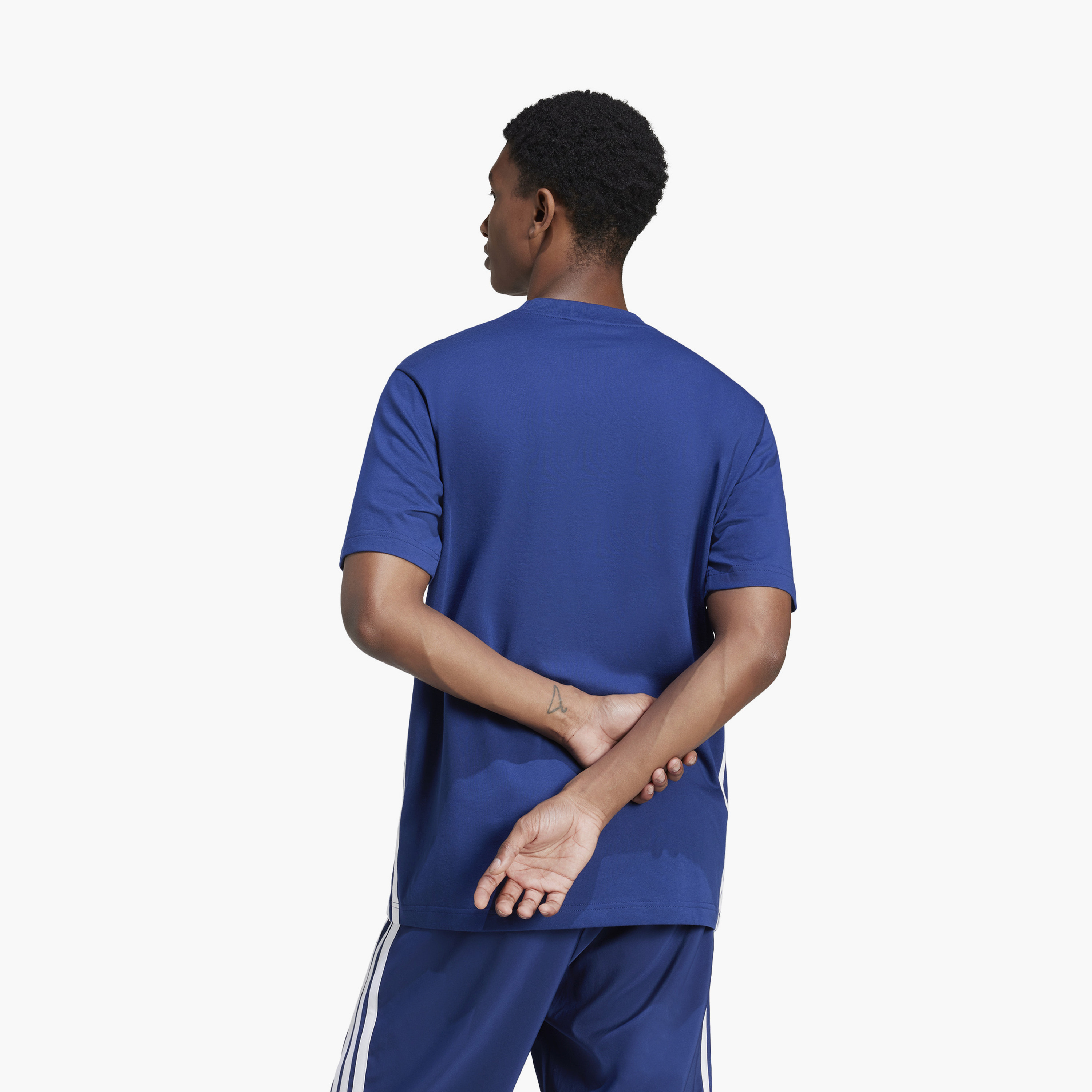 adidas Men's Essentials 3-Stripes Single Jersey T-Shirt M 3S SJ T | OE-men-clothing-sportswearandactivewear-tshirtsandpolos-image-3