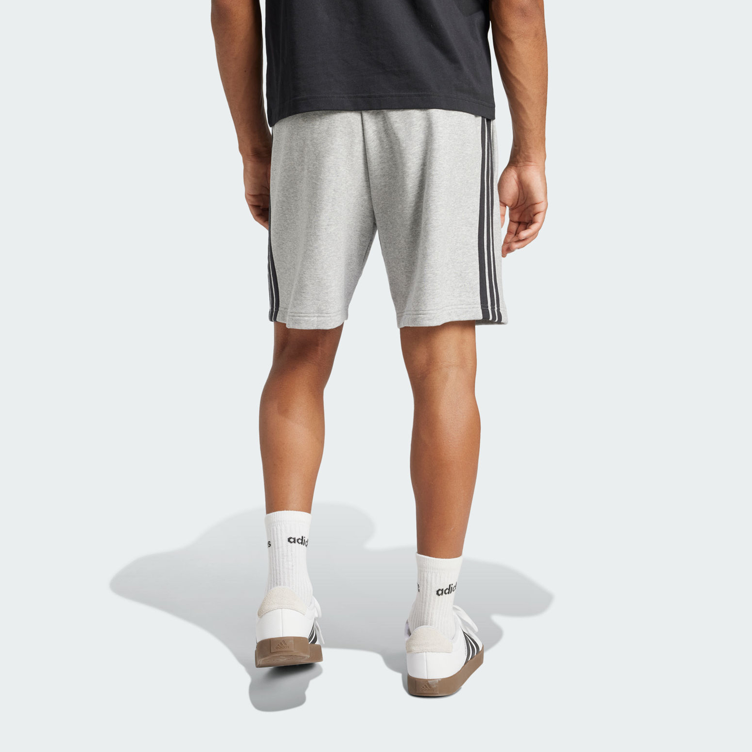 adidas Men's Essential 3-Stripes French Terry Shorts | OE-men-clothing-bottoms-shorts-image-3