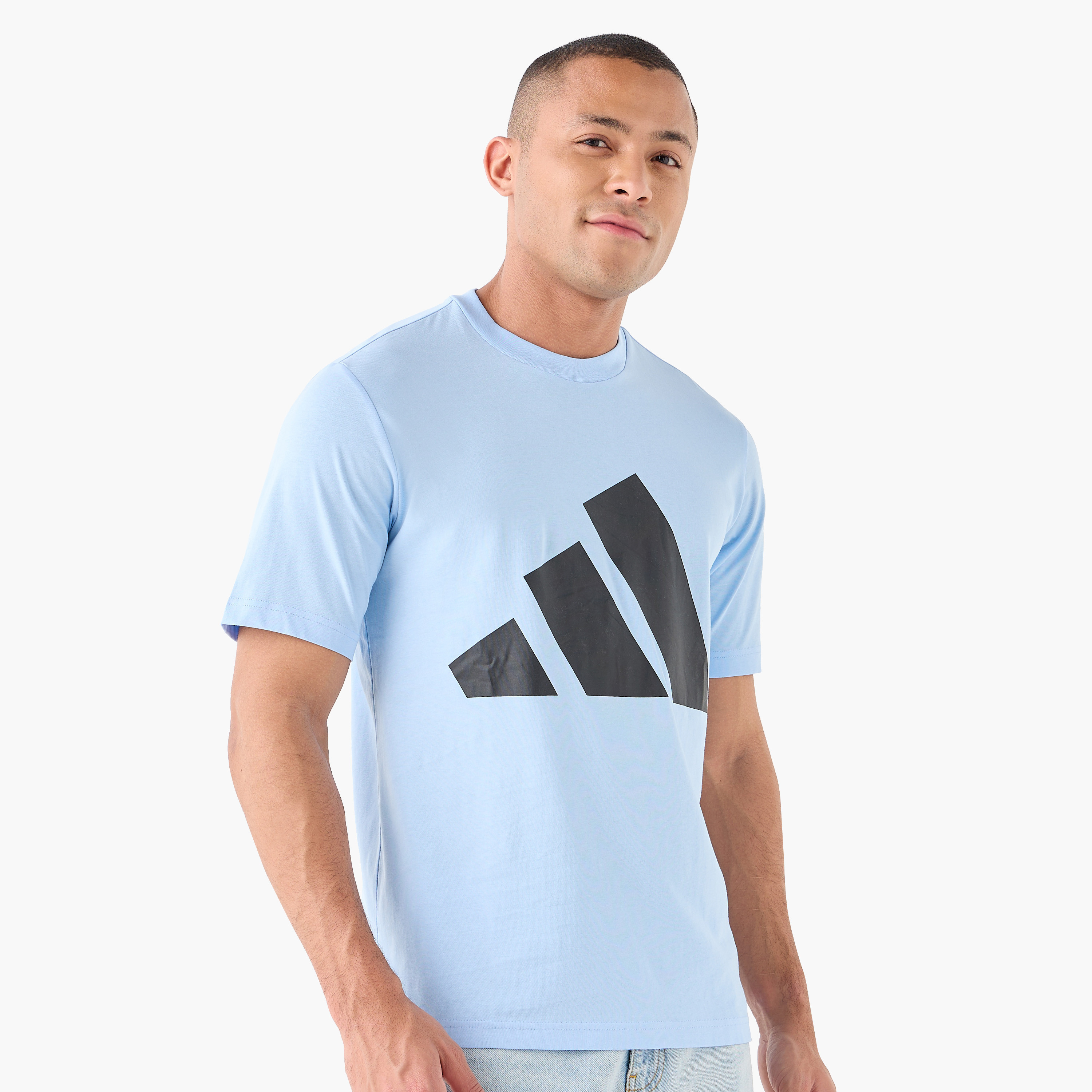 Adidas Men Essentials Single Jersey Big Logo T-Shirt | OE-men-clothing-sportswearandactivewear-tshirtsandpolos-image-1