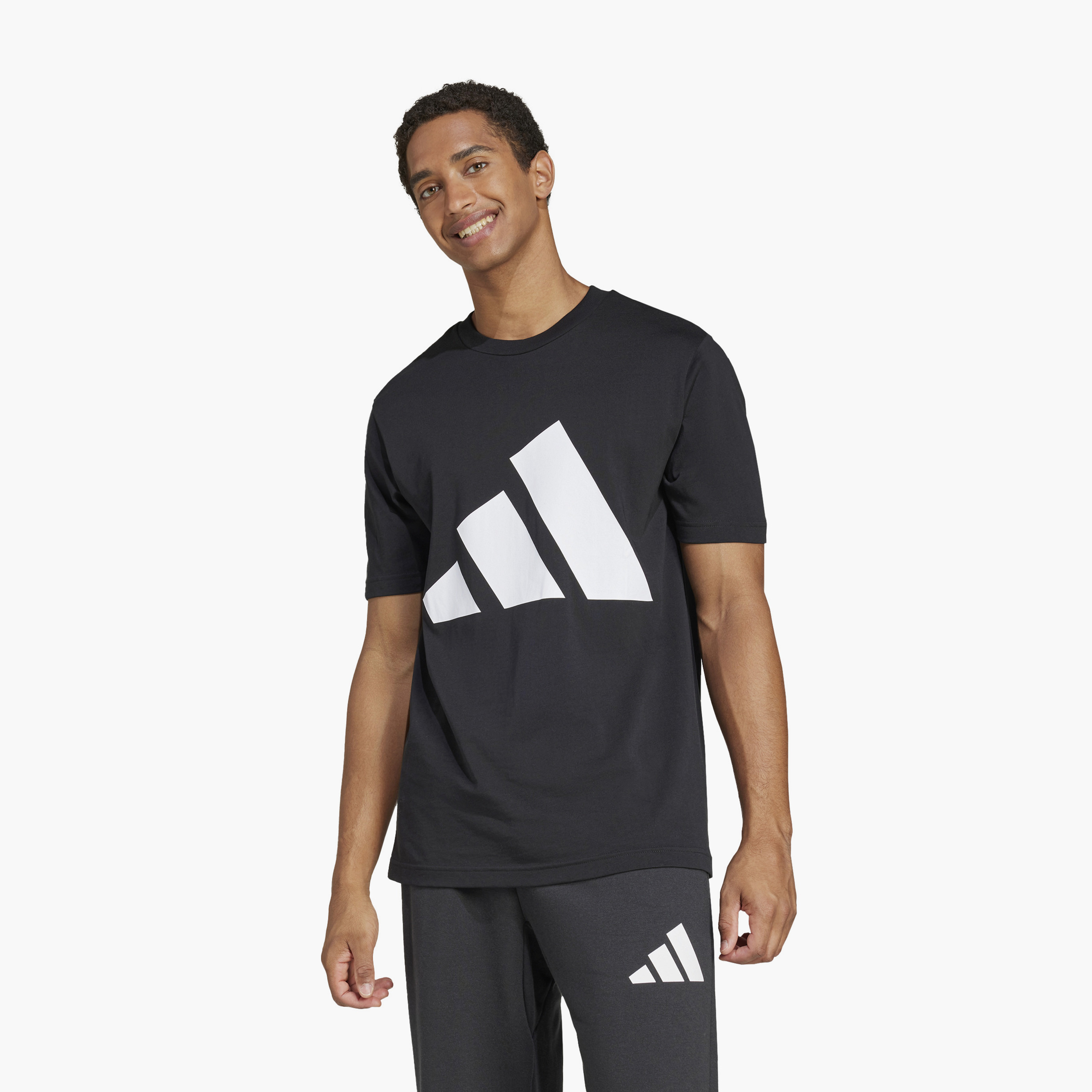 Adidas Men Essentials Single Jersey Big Logo T-Shirt | OE-men-clothing-sportswearandactivewear-tshirtsandpolos-image-1