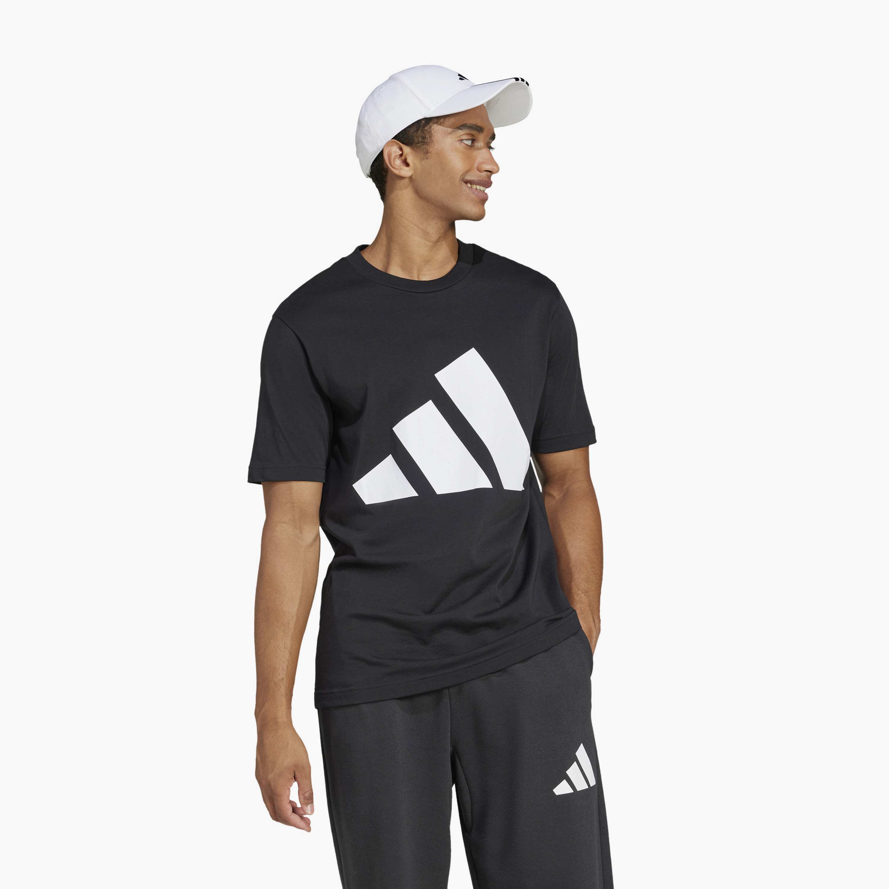 Adidas Men Essentials Single Jersey Big Logo T-Shirt | OE-men-clothing-sportswearandactivewear-tshirtsandpolos-image-2