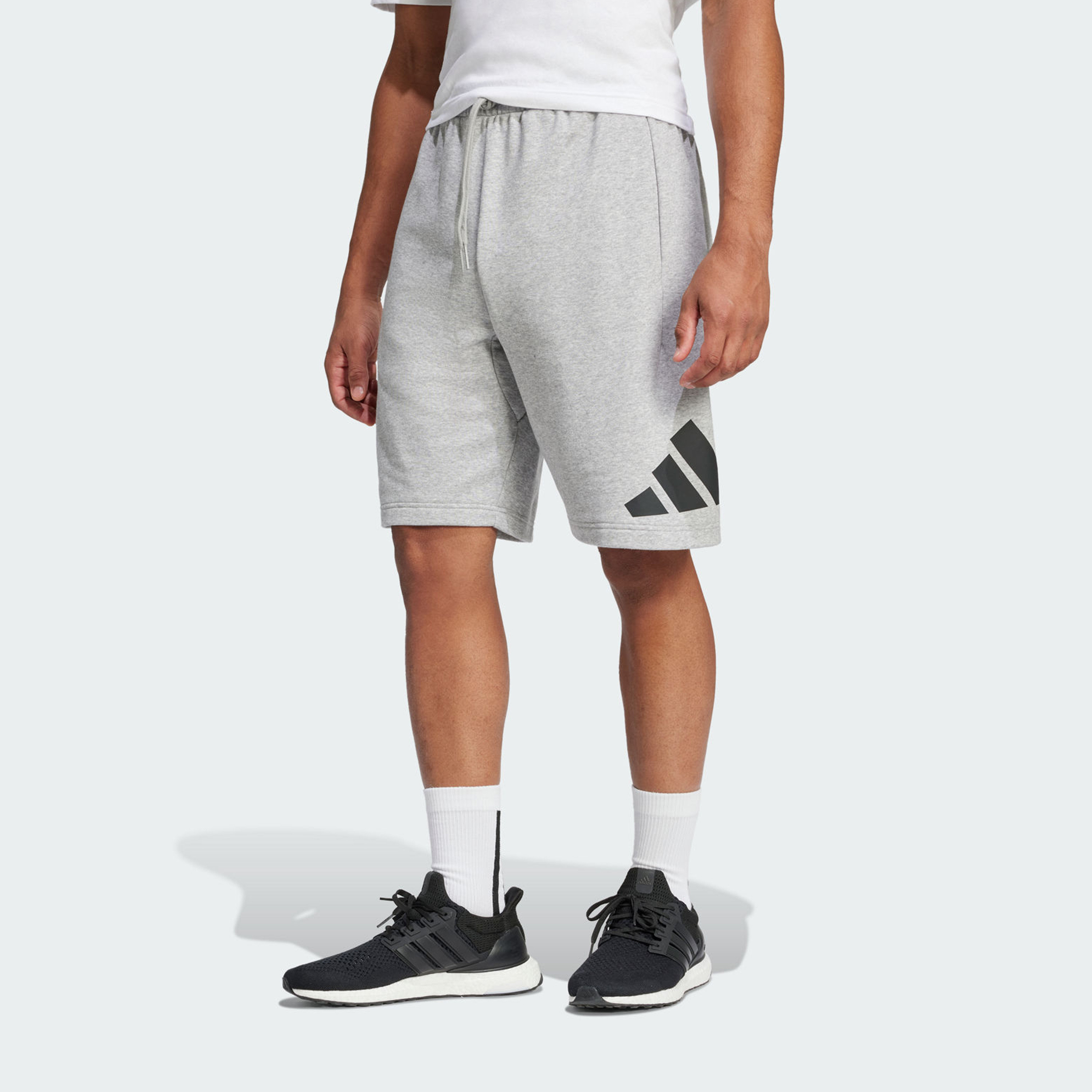 adidas Men's Essentials Big Logo French Terry Shorts JE8957 | OE-men-clothing-bottoms-shorts-image-1