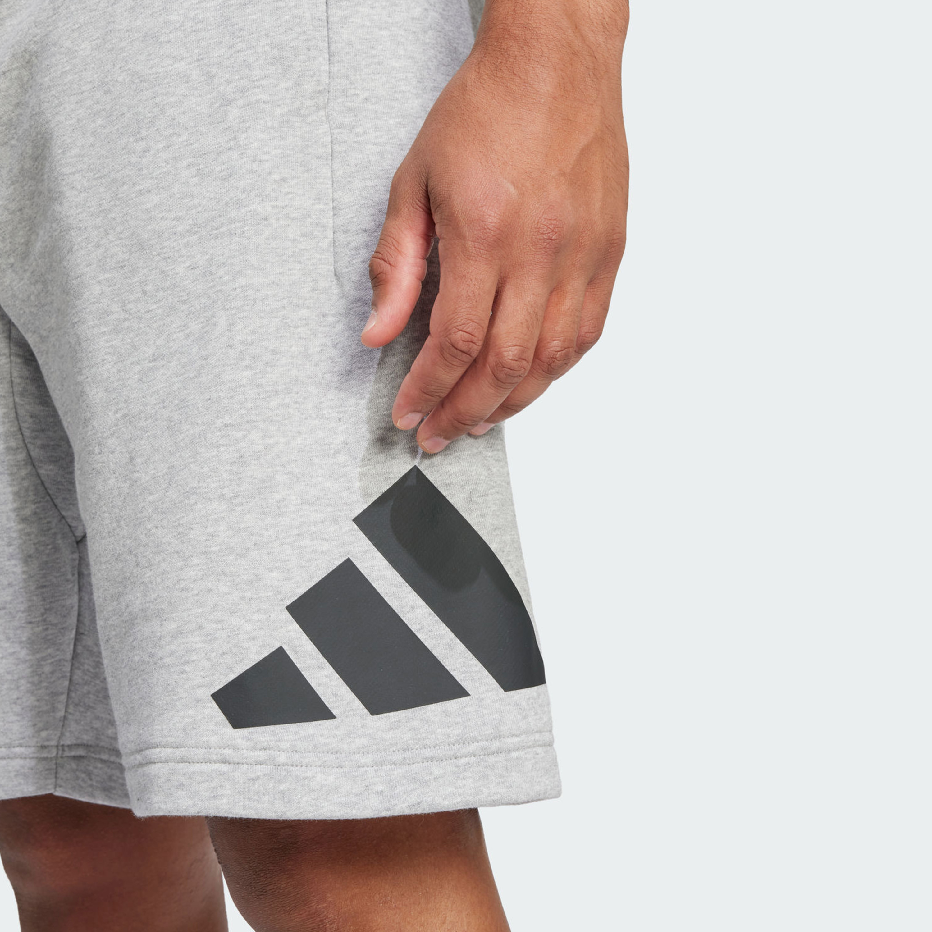 adidas Men's Essentials Big Logo French Terry Shorts JE8957 | OE-men-clothing-bottoms-shorts-image-4