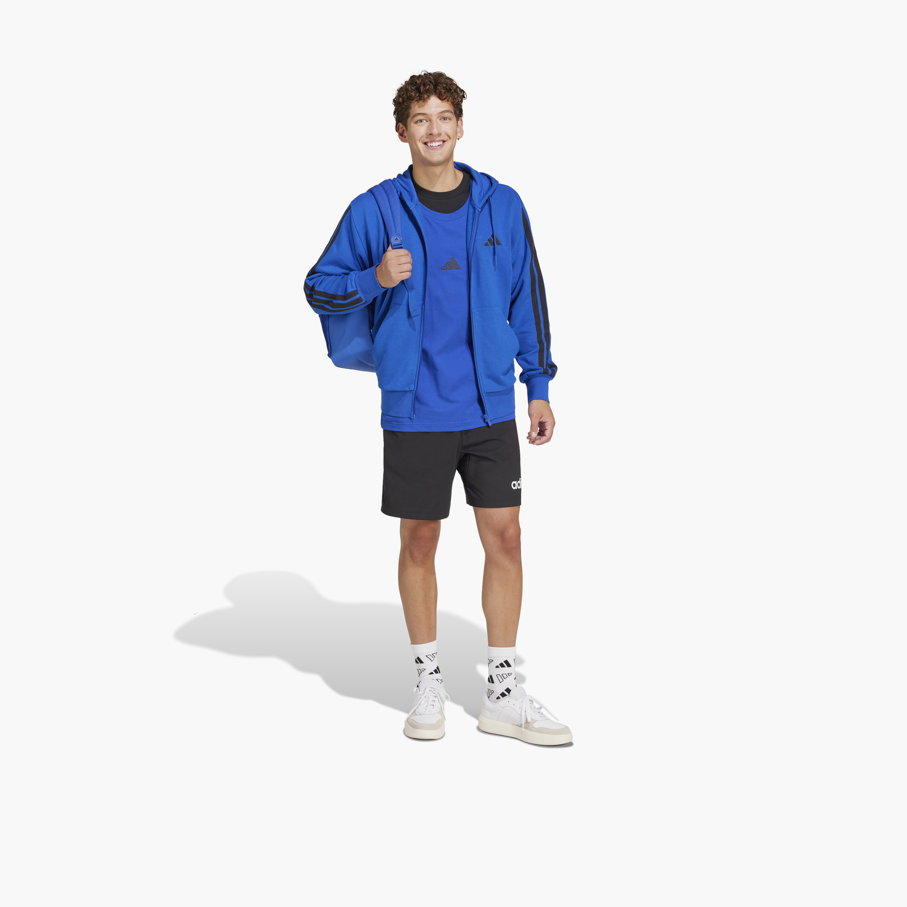 أديداس - تي شيرت أساسي طولي سينقال جيرسي - للرجال-men-clothing-bottoms-shorts-image-2