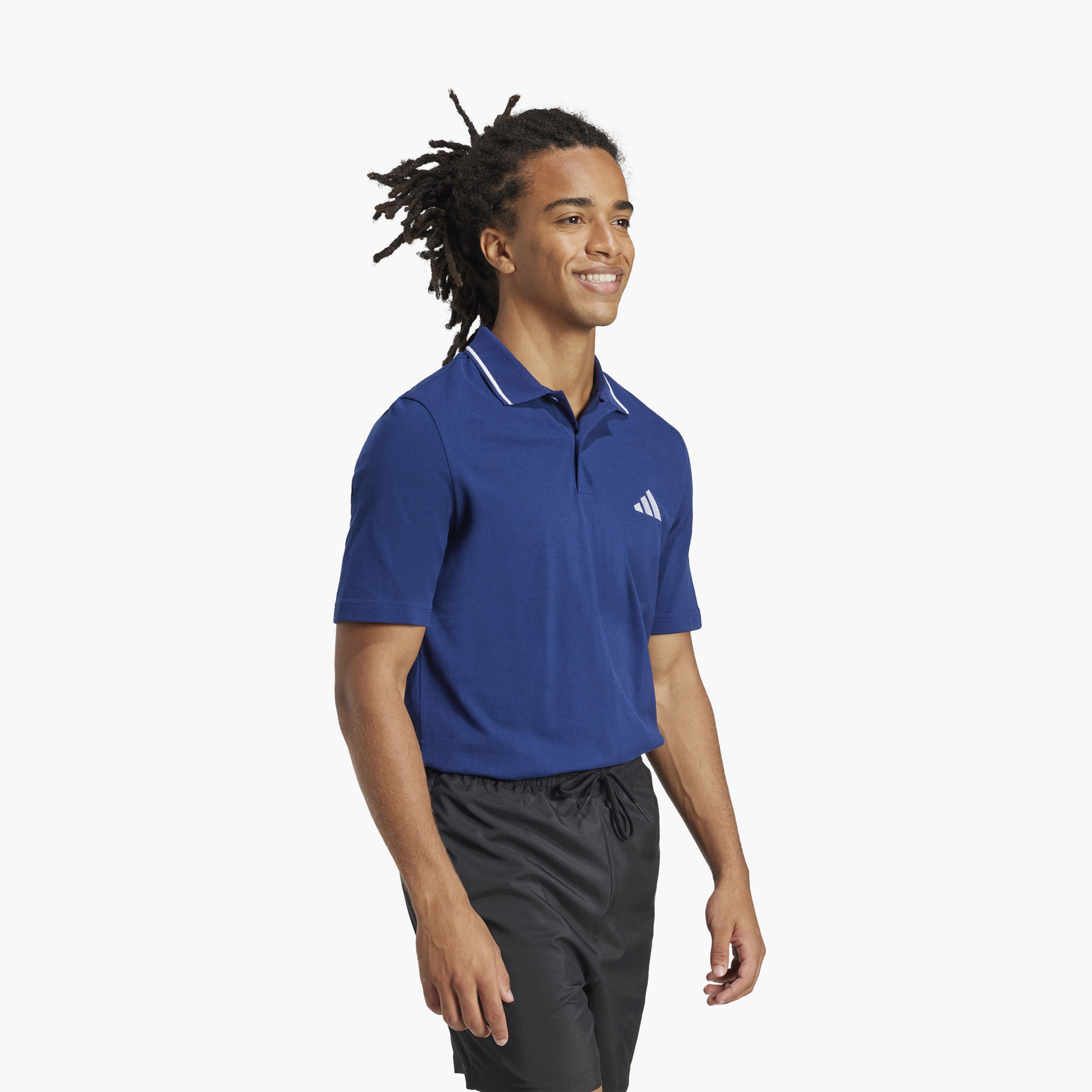 adidas Men's Essentials Logo Pique Polo Shirt M SL PQ PS | OE-men-clothing-tshirtsandpolos-polos-image-2