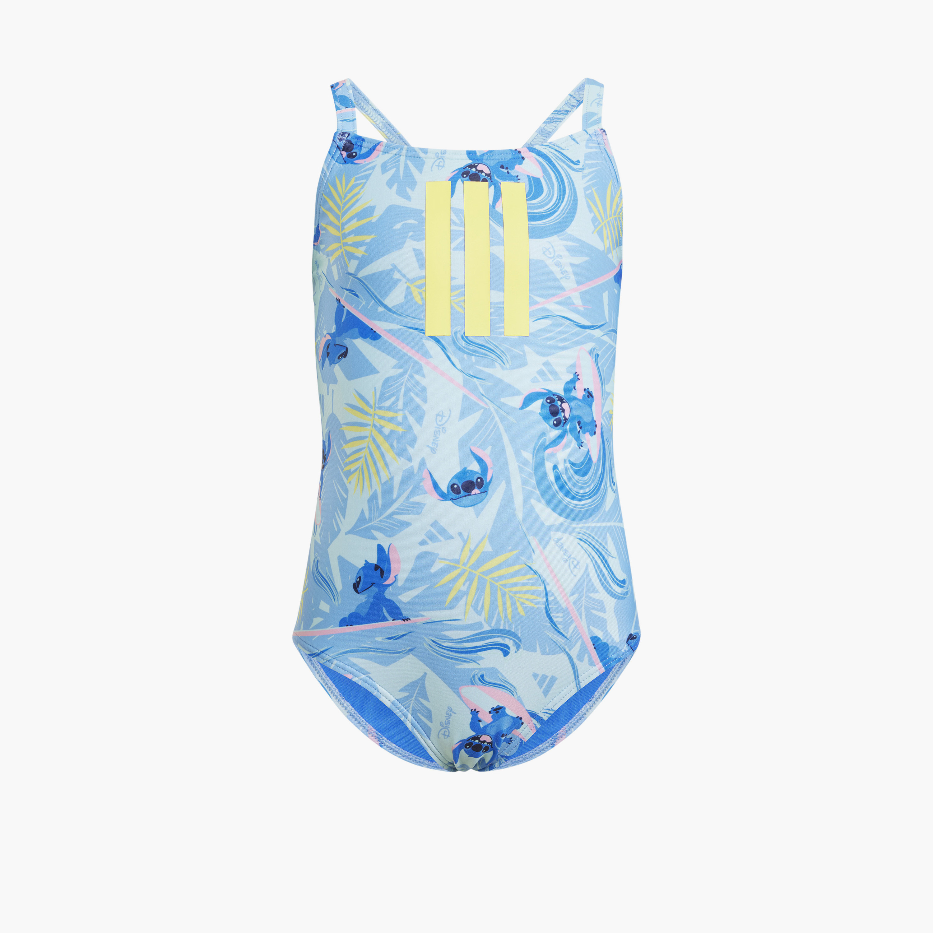 adidas Girl's x Disney Lilo and Stitch Swimsuit Kids JF8440 | OE-girls-clothing-swimwear-image-1