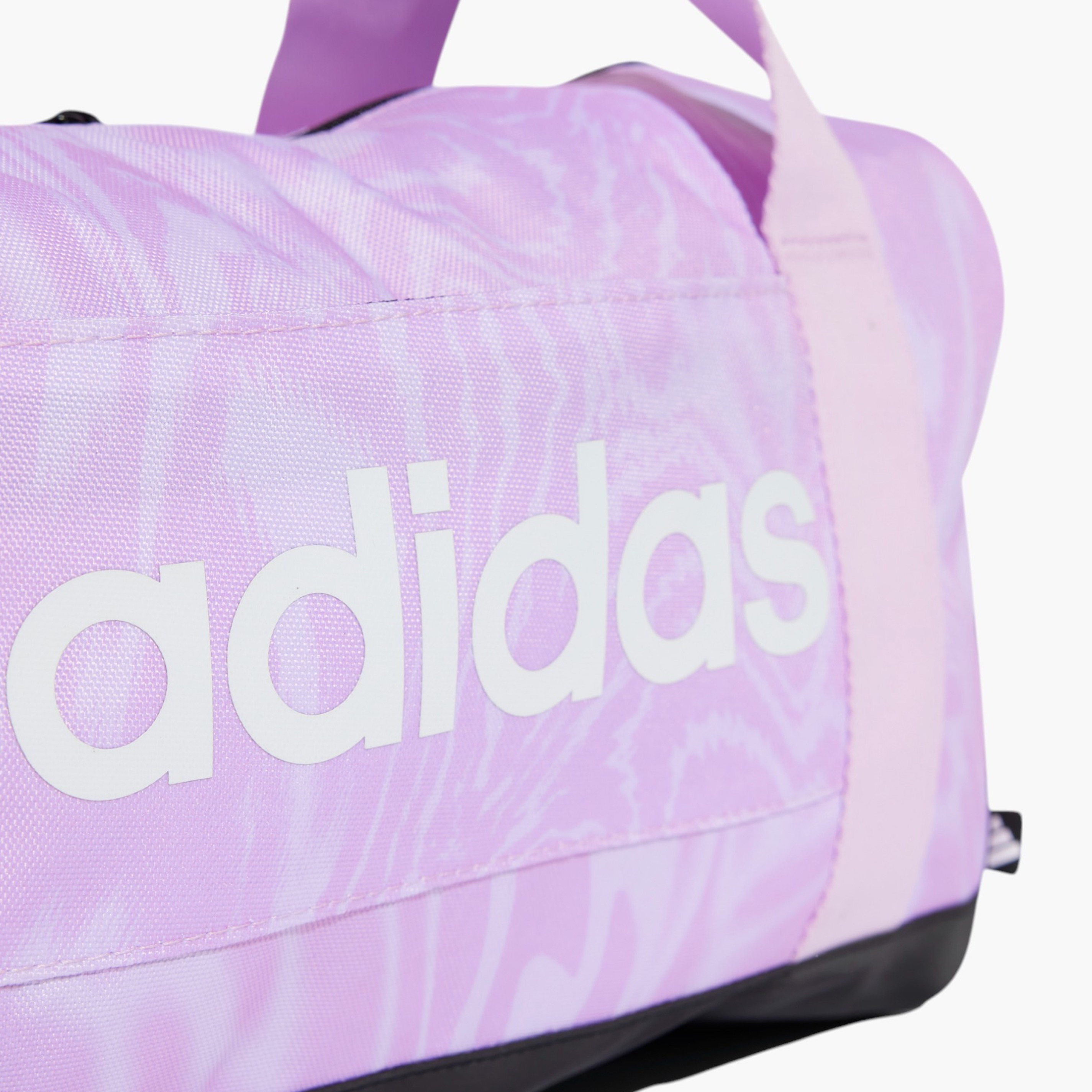 Adidas Logo Print Duffel Bag with Zip Closure and Double Handle - JG1020-travel-luggagesandbags-dufflebags-image-5