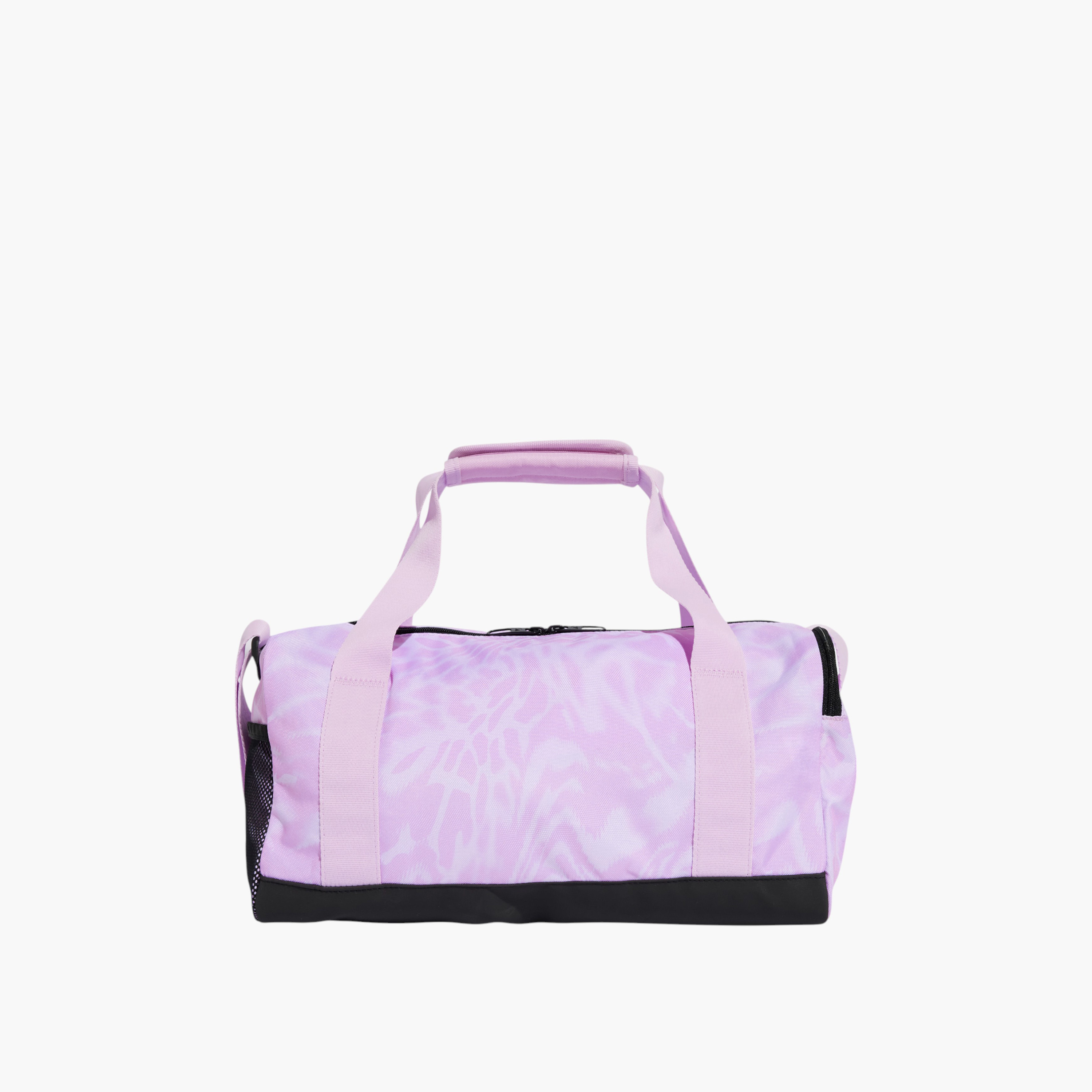 Adidas Logo Print Duffel Bag with Zip Closure and Double Handle - JG1020-travel-luggagesandbags-dufflebags-image-6