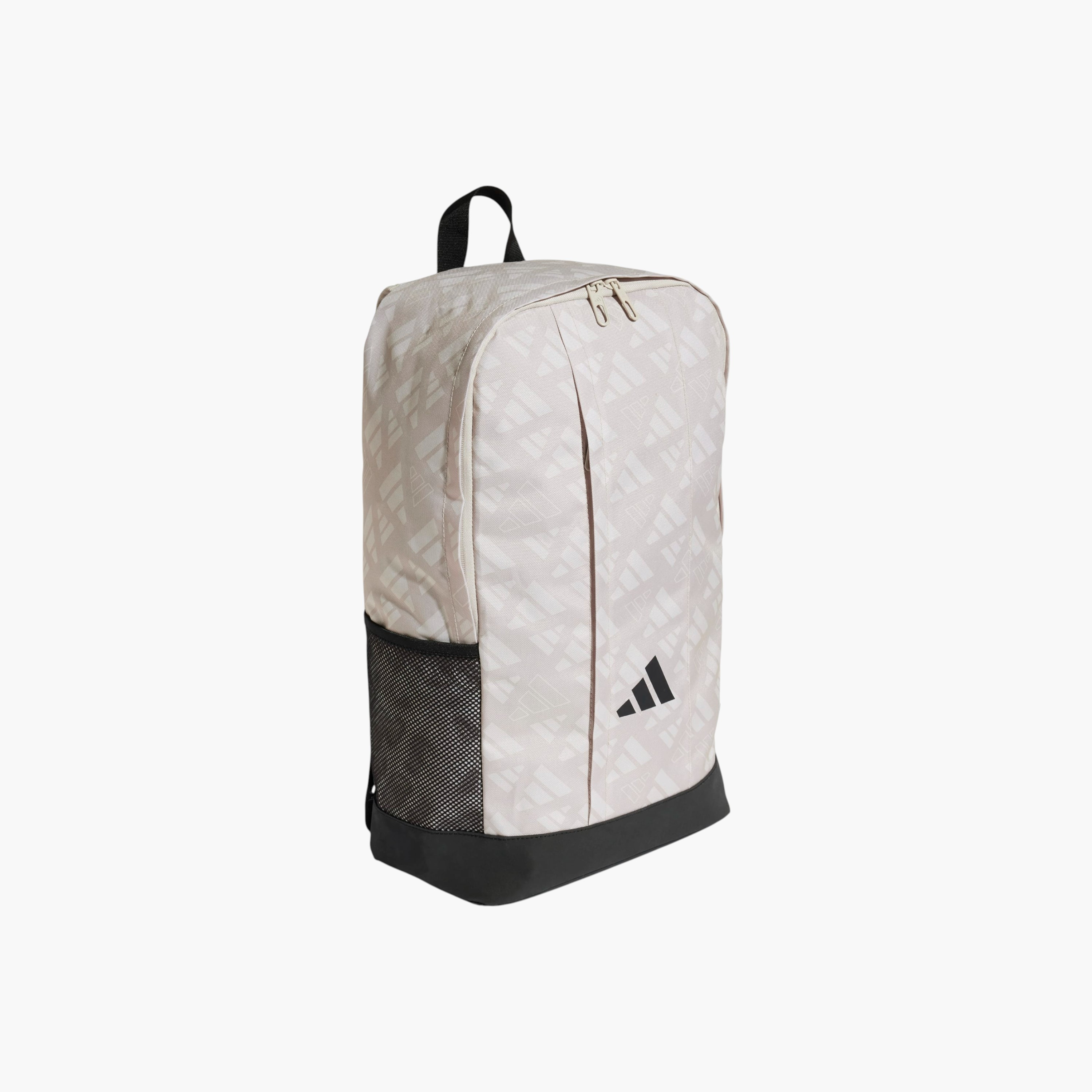 adidas Logo Print School Backpack with Adjustable Straps and Zip Closure-school-bagsandbackpacks-backpacks-image-2