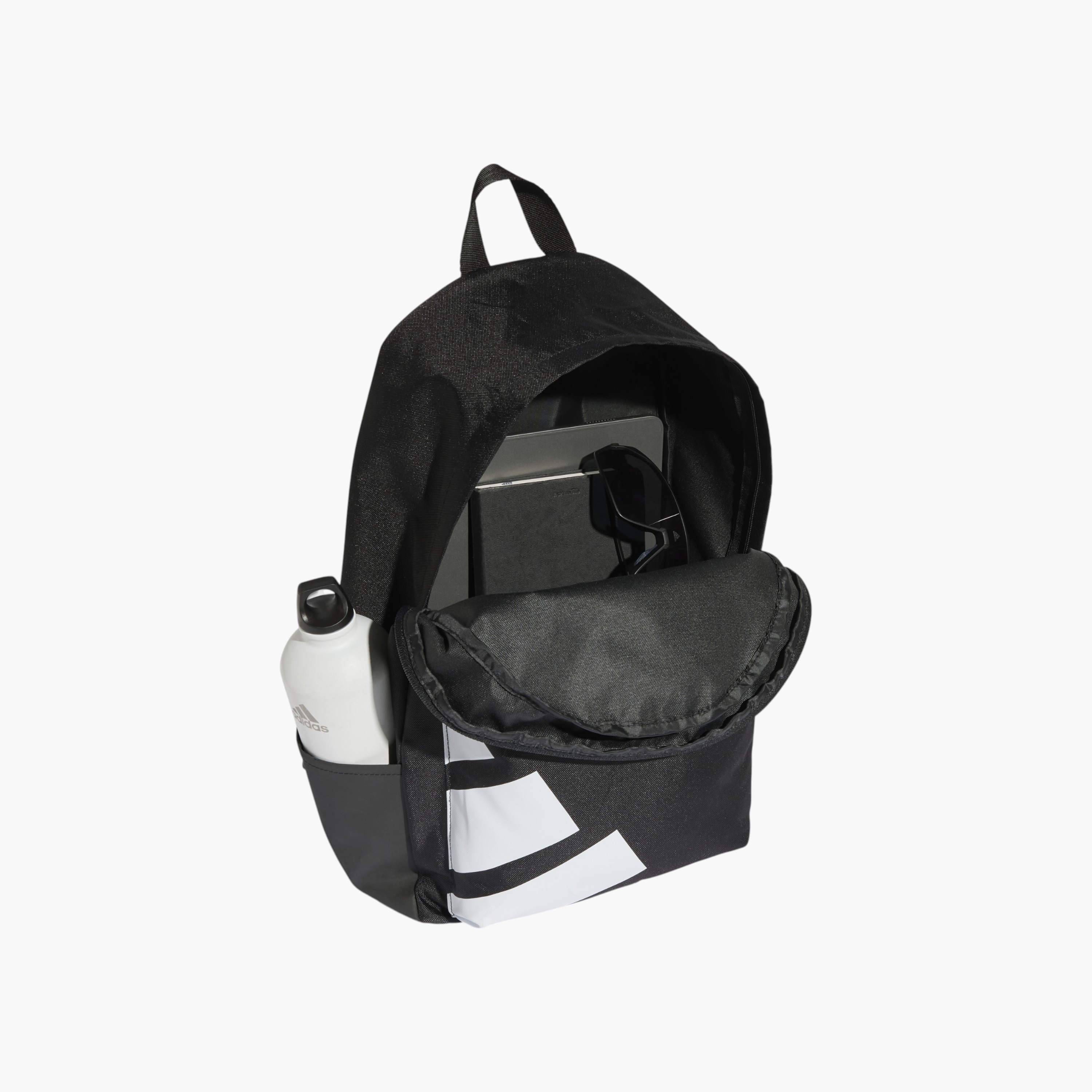 adidas Logo Print School Backpack with Adjustable Straps and Zip Closure-school-bagsandbackpacks-backpacks-image-4