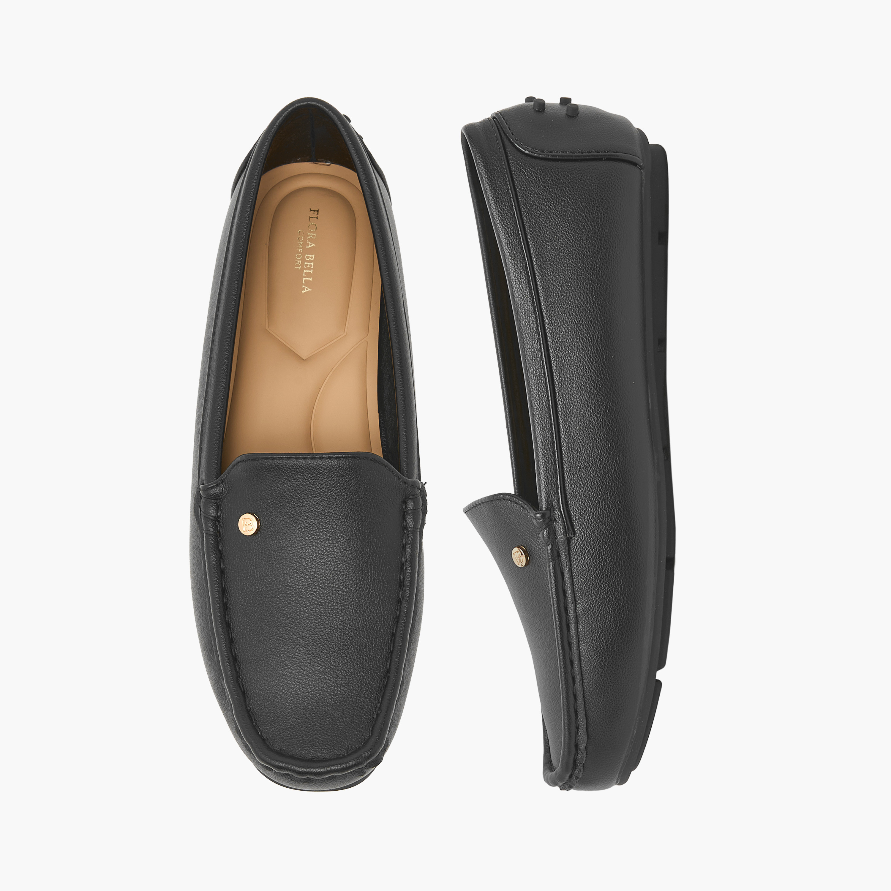 حذاء لوفر نسائي بارز الملمس من فلورا بيلا-women-shoes-flats-loafers-image-1