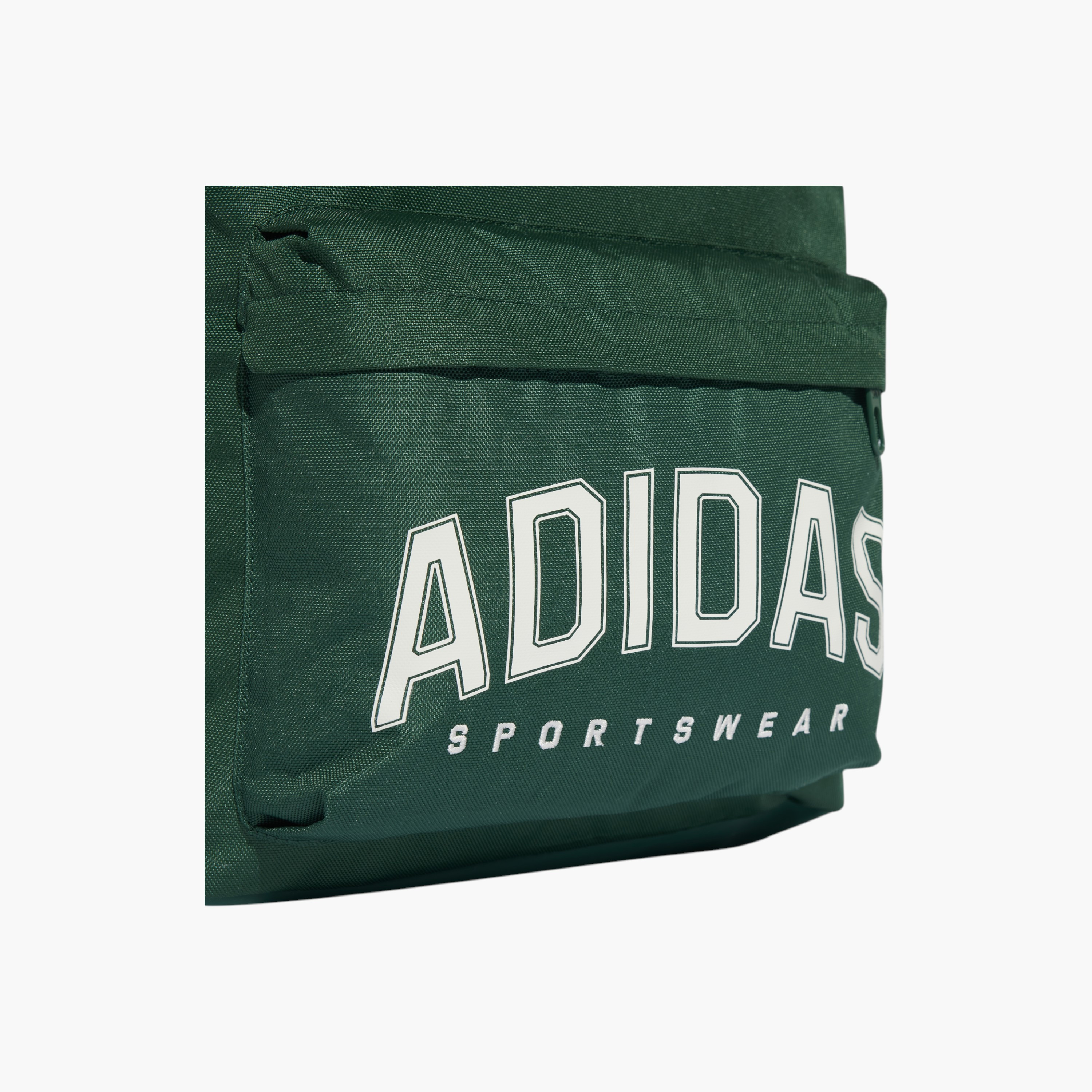 adidas Logo Print School Backpack with Adjustable Shoulder Straps and Zip Closure-school-bagsandbackpacks-backpacks-image-4