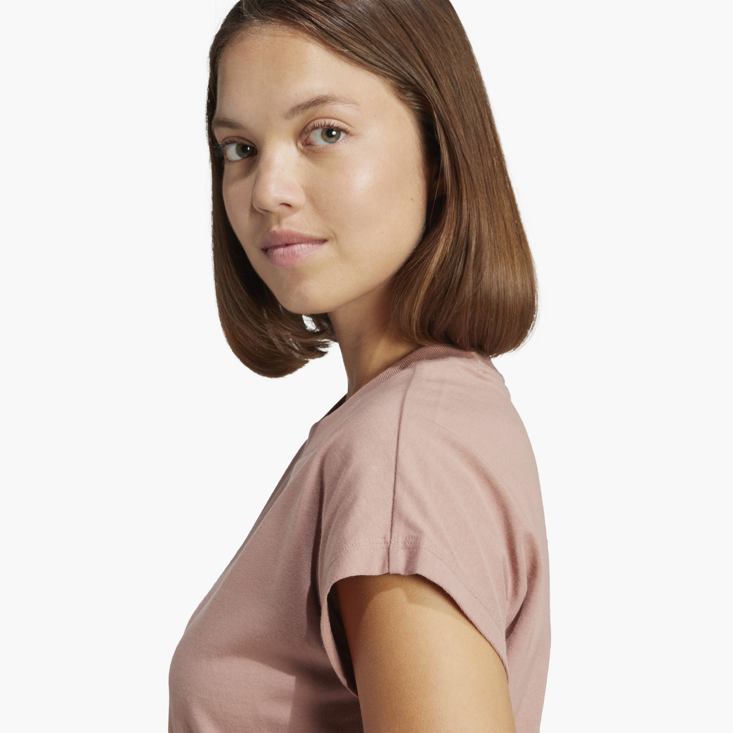 أديداس - تي شيرت رياضي أساسي خطي - للنساء-sports-women-clothing-tshirtsandvests-image-11