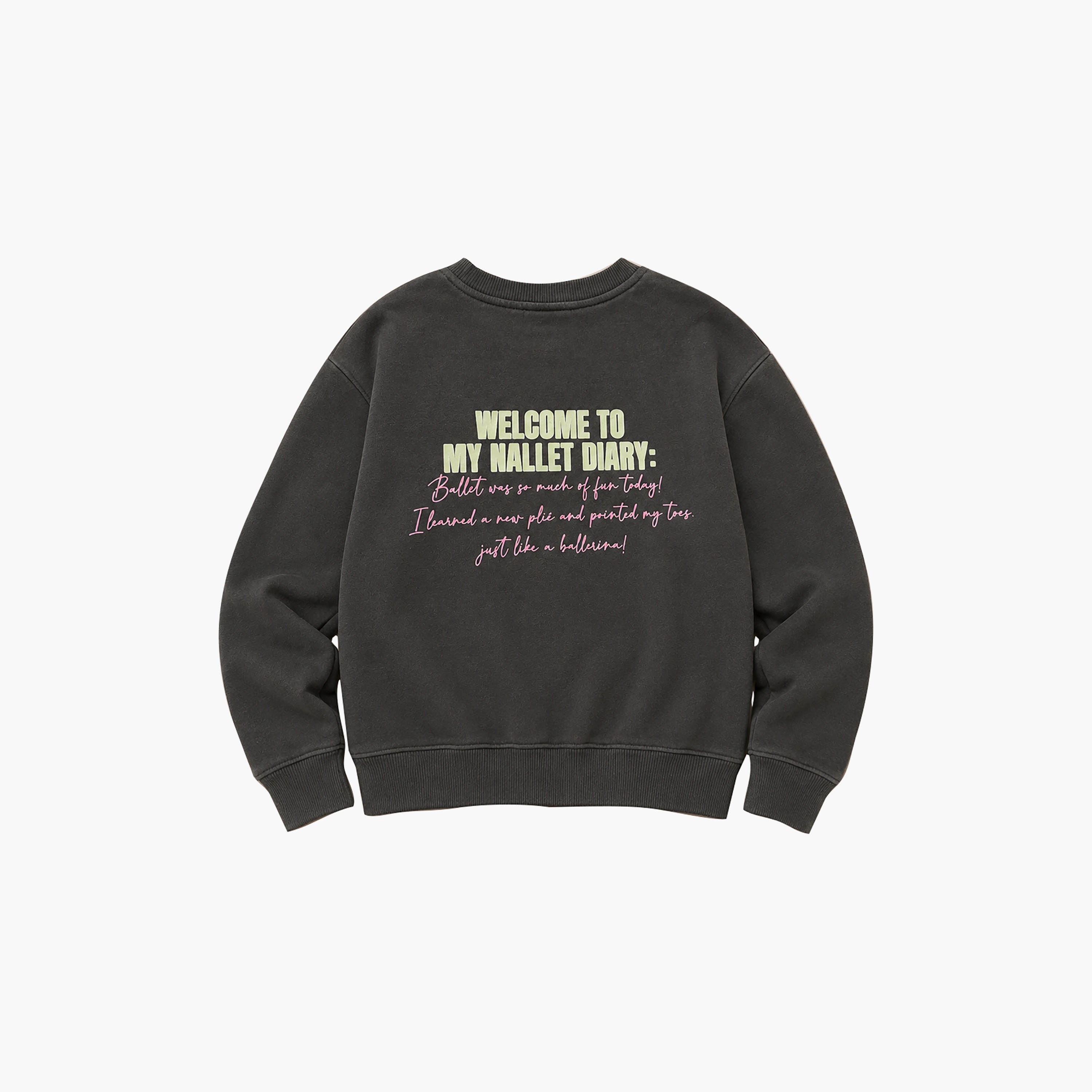 سويت شيرت بياقة مستديرة وأكمام طويلة برسمة من فيكتور أند جين-girls-clothing-sweatshirts-image-7