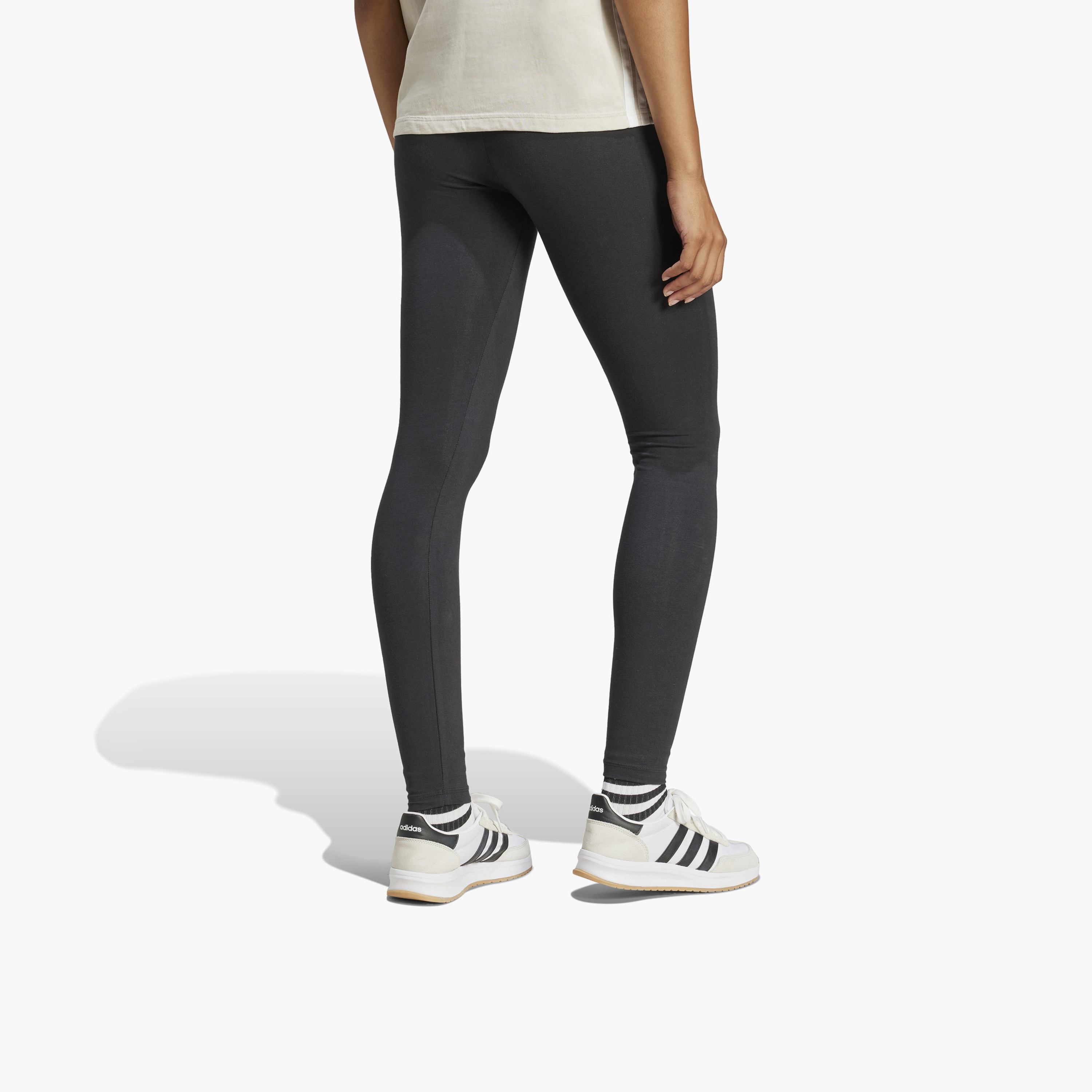 أديداس - فيزون رياضي أساسي - شعار كبير - للنساء-women-clothing-bottoms-leggings-image-3