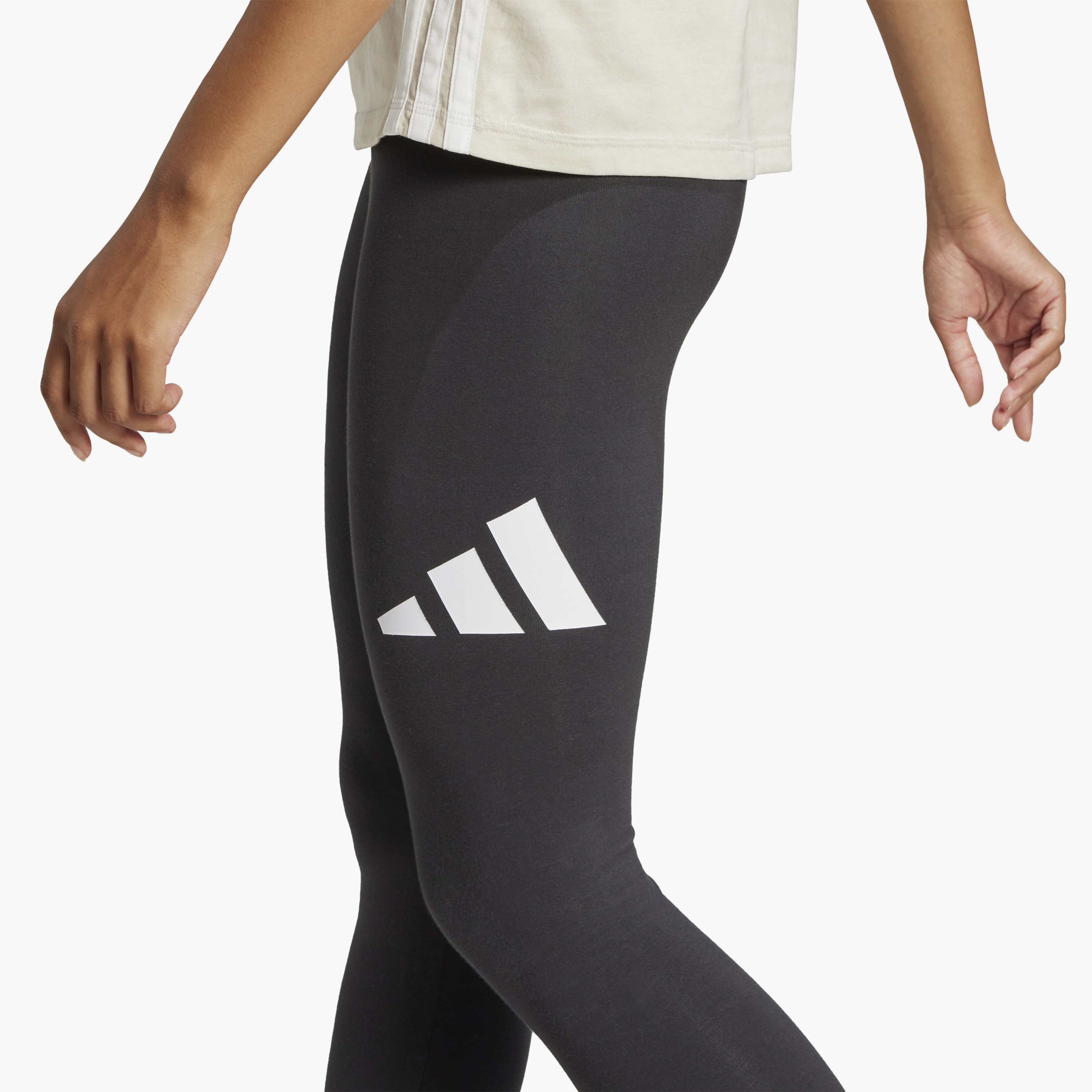 أديداس - فيزون رياضي أساسي - شعار كبير - للنساء-women-clothing-bottoms-leggings-image-5