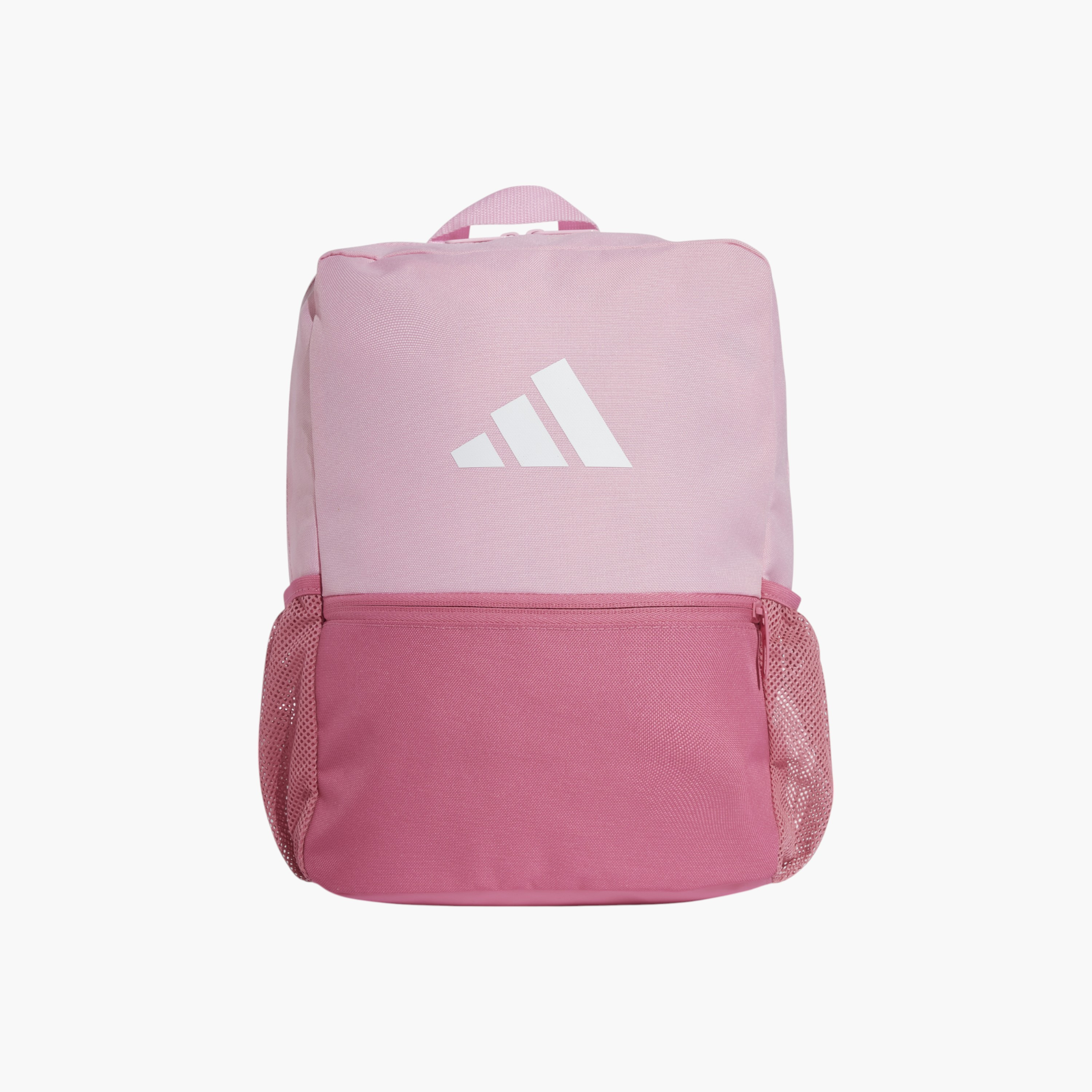 adidas Logo Print School Backpack with Adjustable Straps and Zip Closure-school-bagsandbackpacks-backpacks-image-1