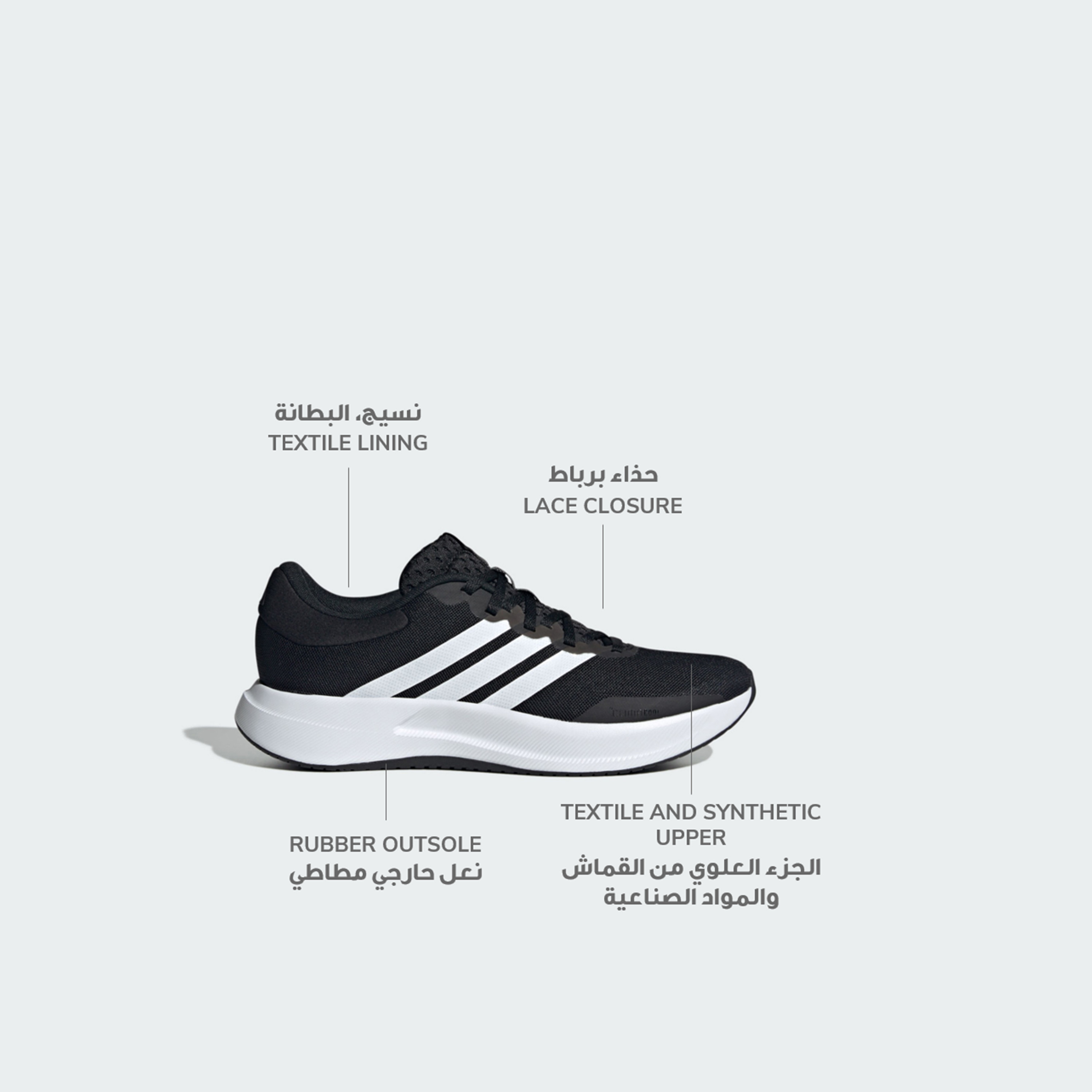 adidas Men's Treadmove Lace-Up Running Shoes | OE-sports-men-shoes-image-2