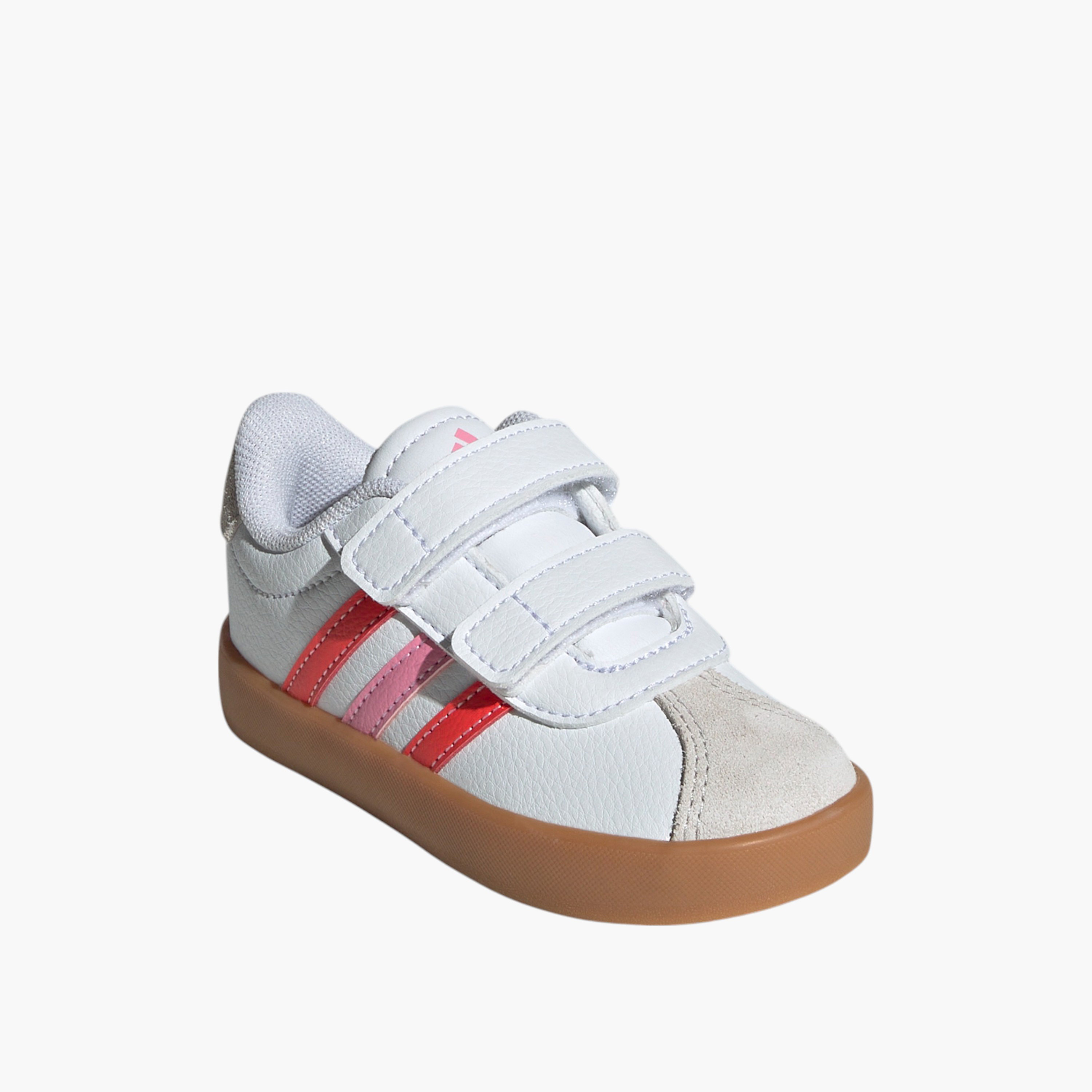 Adidas Girls' VL COURT 3.0 CF I Sneakers with Hook and Loop Closure - JH6311-girls-shoes-sneakers-image-1