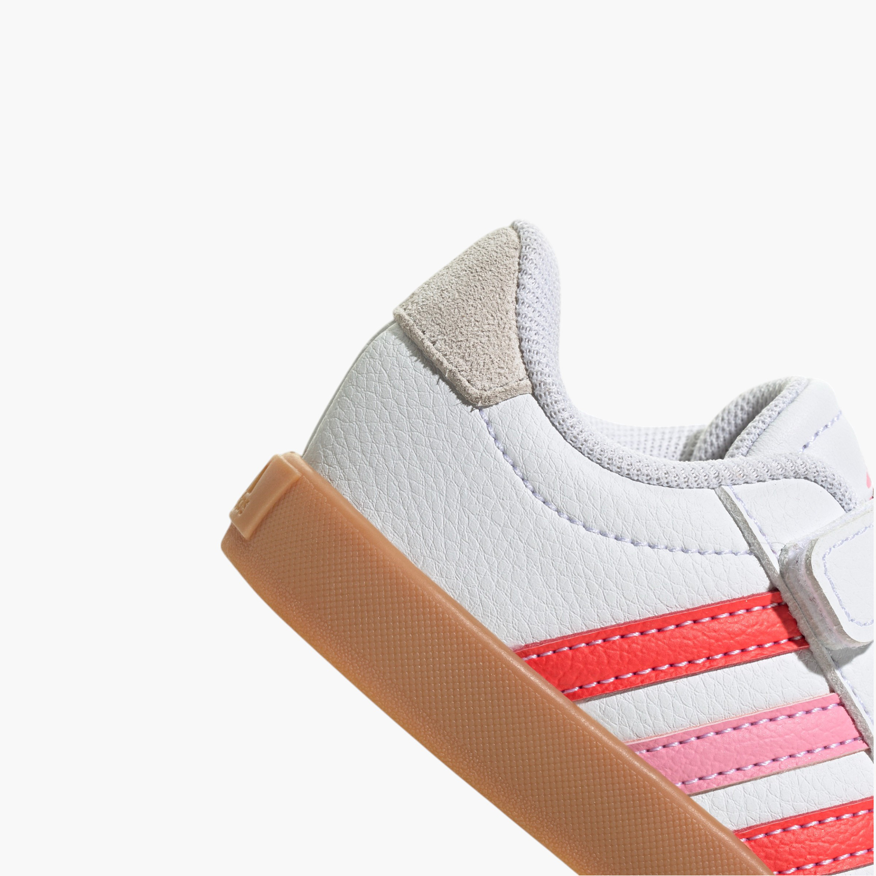 Adidas Girls' VL COURT 3.0 CF I Sneakers with Hook and Loop Closure - JH6311-girls-shoes-sneakers-image-3