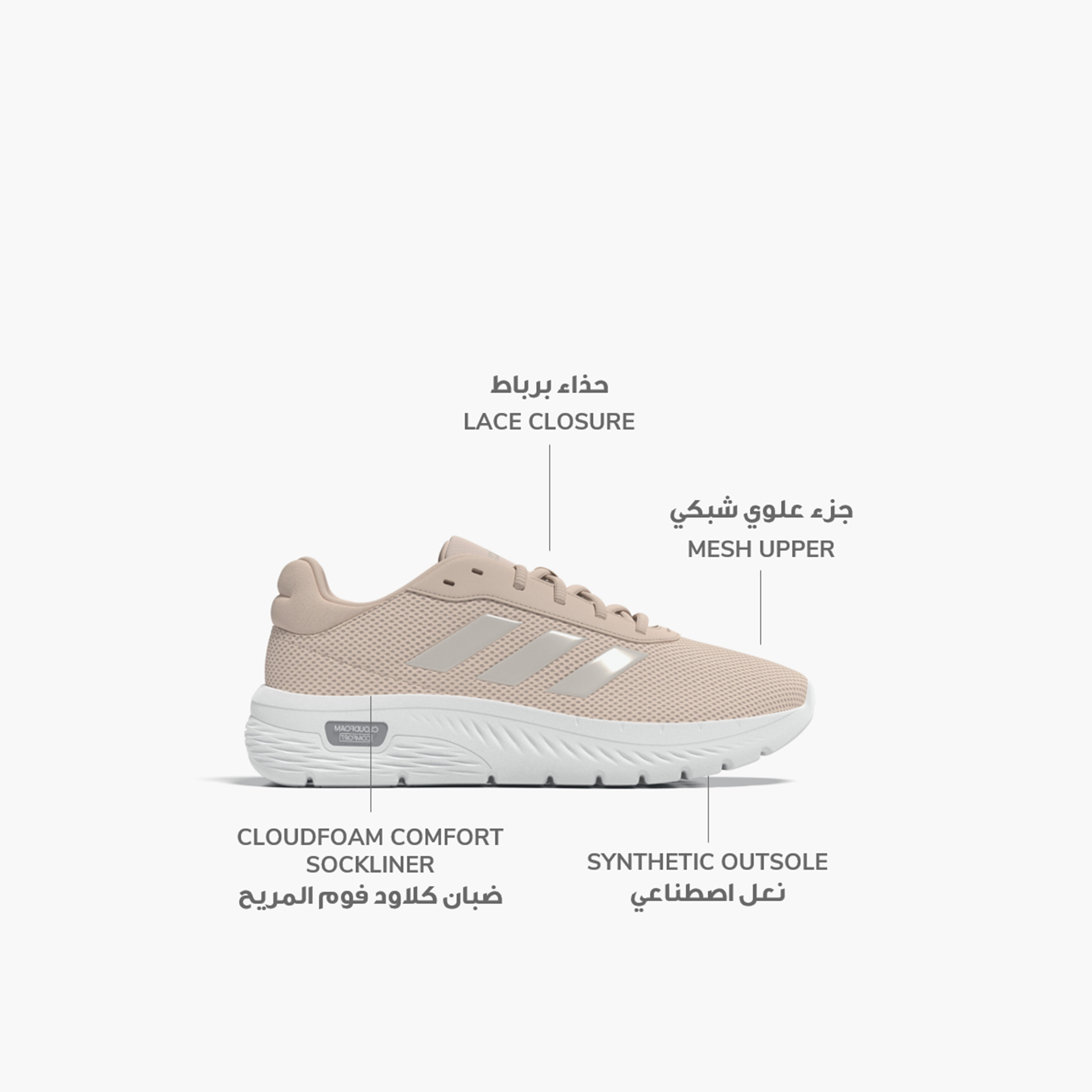 adidas Women's Cloudfoam Comfy Shoes | OE-sports-women-shoes-image-26