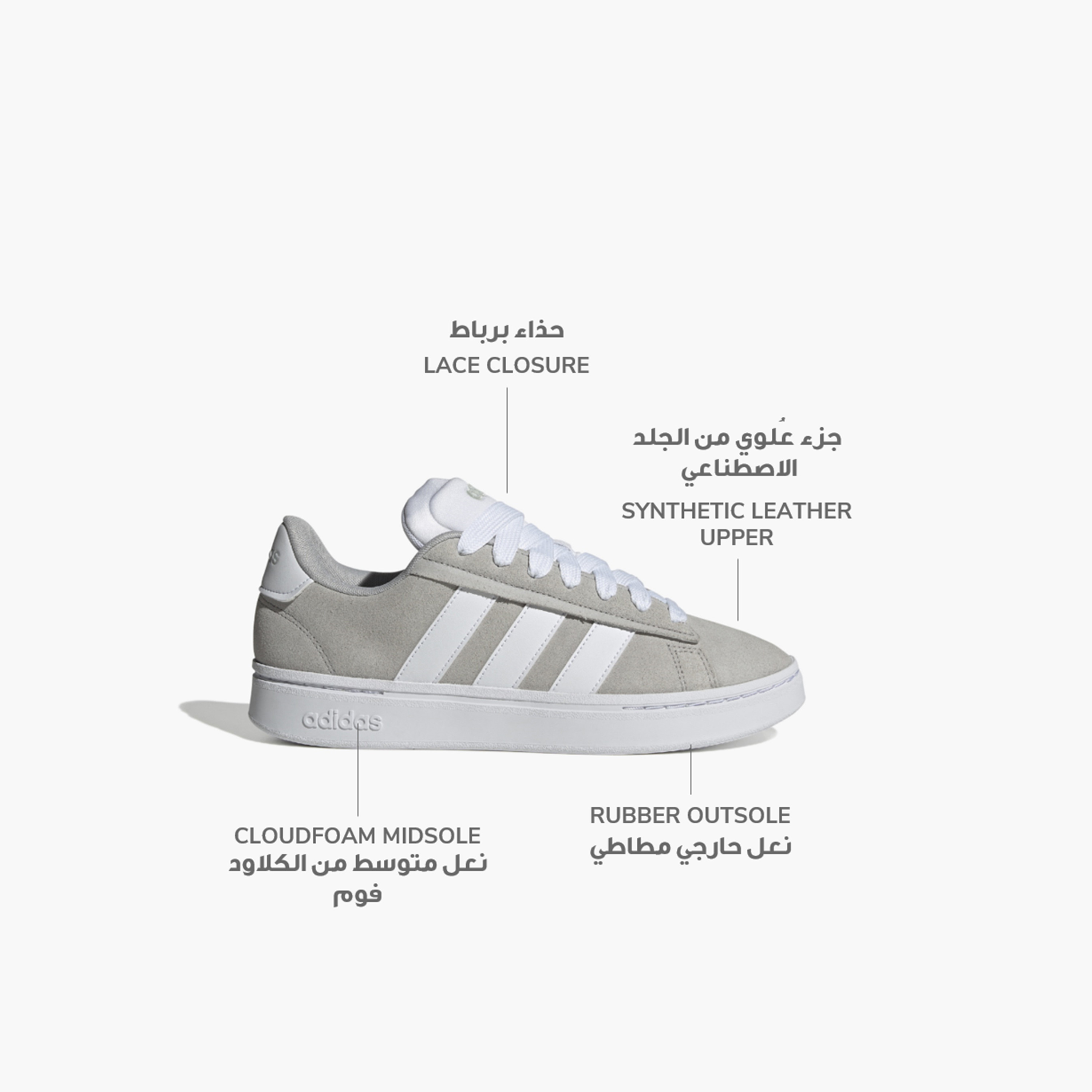 أديداس - حذاء جراندكورت ألفا 00S للرجال-sports-men-shoes-image-2