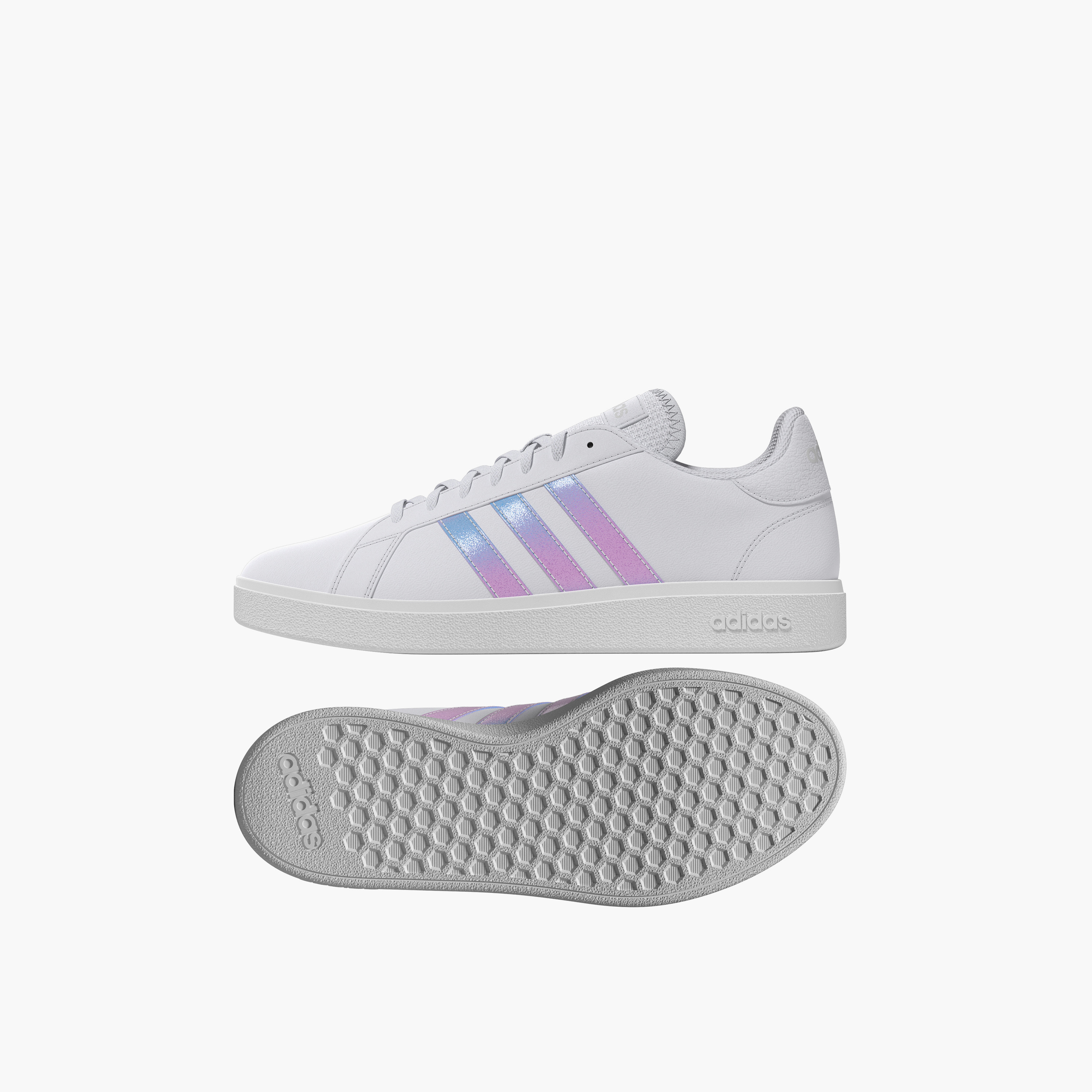 Adidas Women Grand Court TD Lifestyle Court Sneakers | OE-sports-women-shoes-image-33